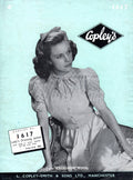 1940s Lace Yoke Knit Bed Jacket Pattern, Bust 34 - 35 (PDF Pattern) - Sitting Pretty Knits