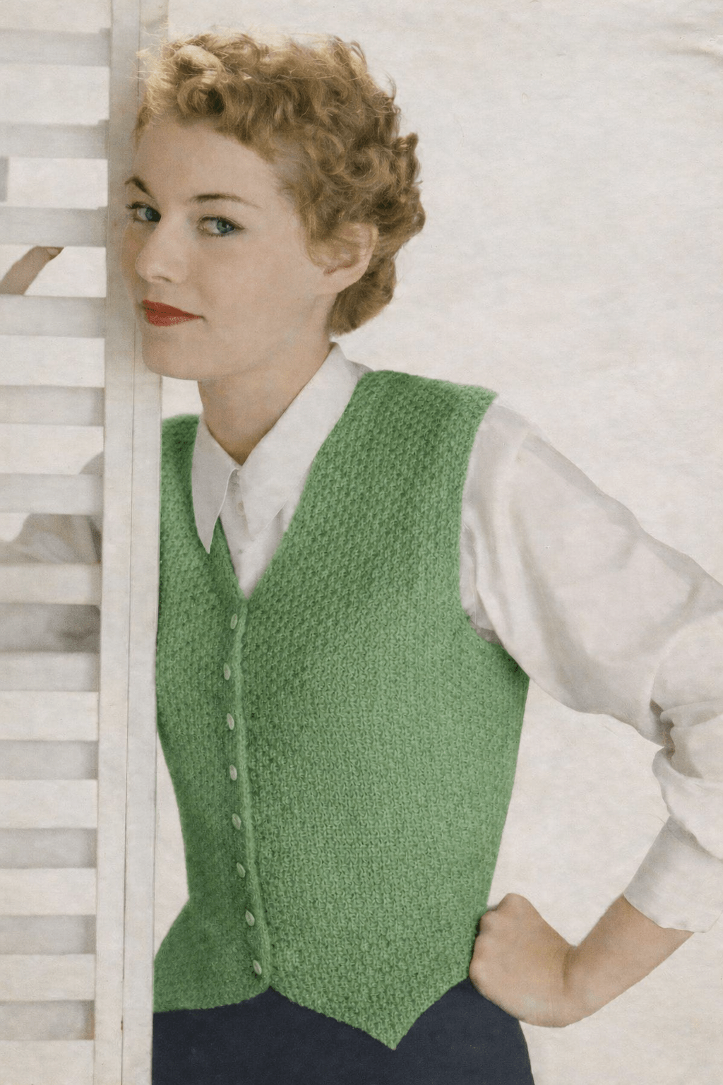 Vintage 1950s Spring Knitting Pattern Trio PDF – Three Lightweight Sweater Designs in 3 - Ply Yarn | P&B Wools No. 750 - Sitting Pretty Knits