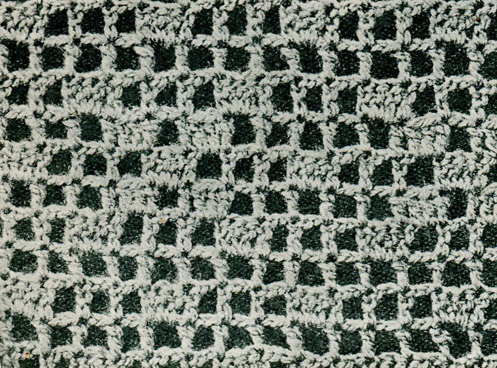 Vintage 1930s Filet Crochet Lace Sweater Pattern, 37" Bust (PDF Pattern) - Sitting Pretty Knits