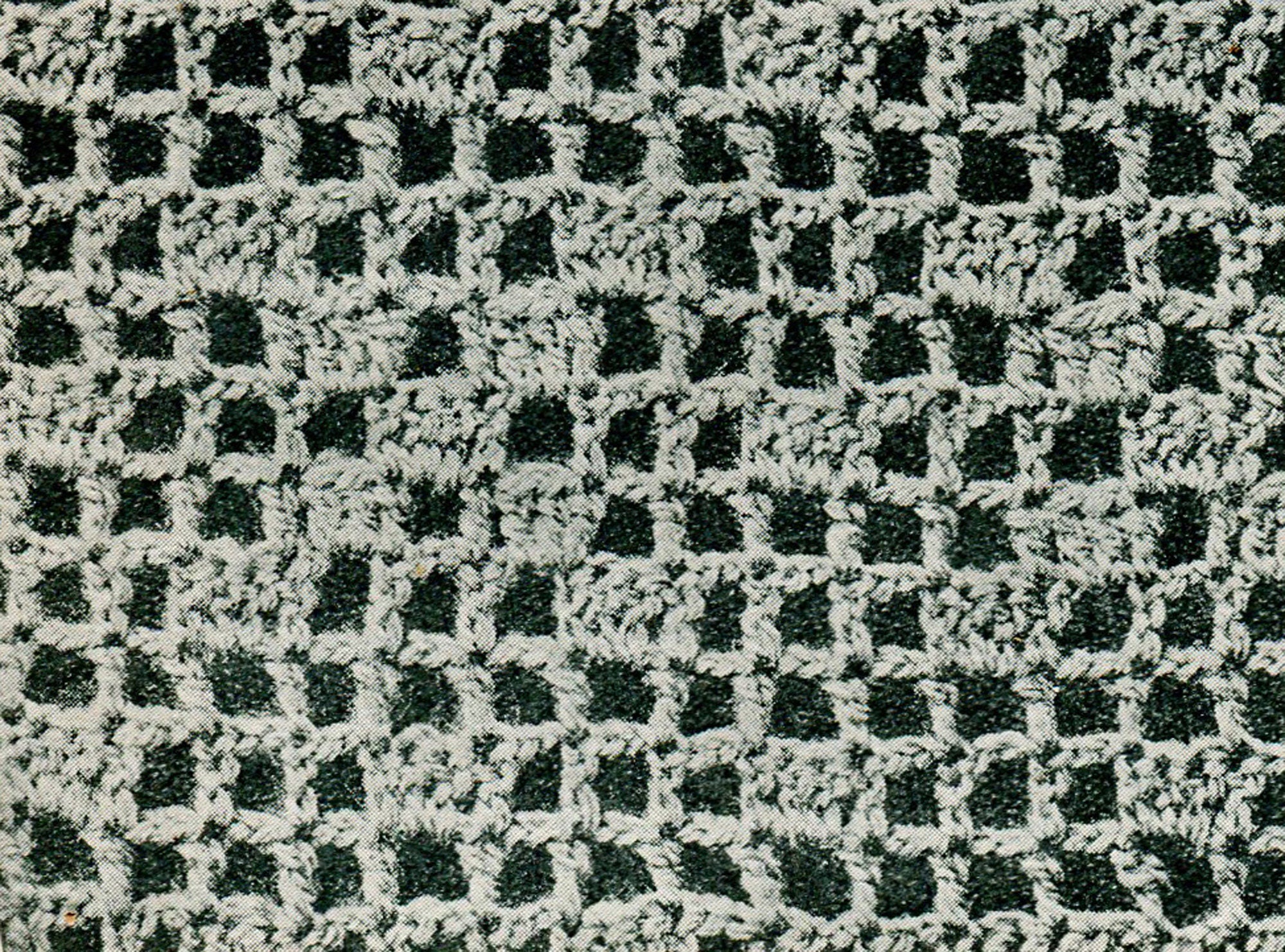 Vintage 1930s Filet Crochet Lace Sweater Pattern, 37" Bust (PDF Pattern) - Sitting Pretty Knits