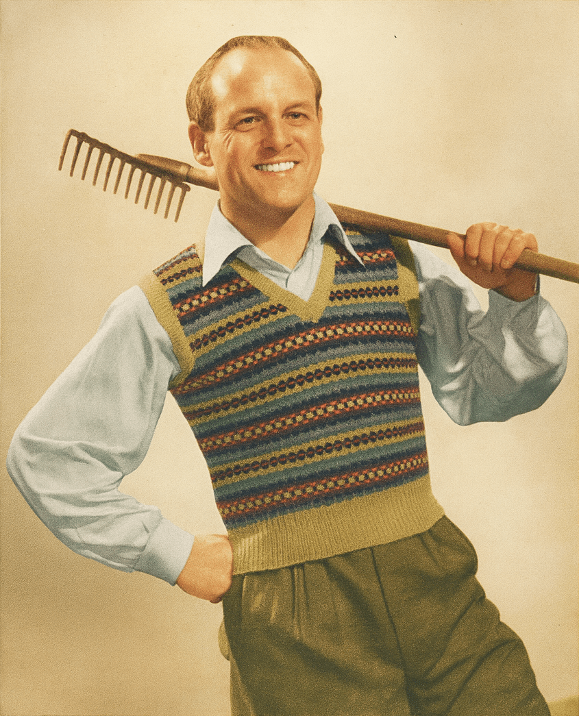 1950s “Tween Seasons” Knitting Pattern Booklet – Vintage Family Sweater & Garment Patterns - Sitting Pretty Knits