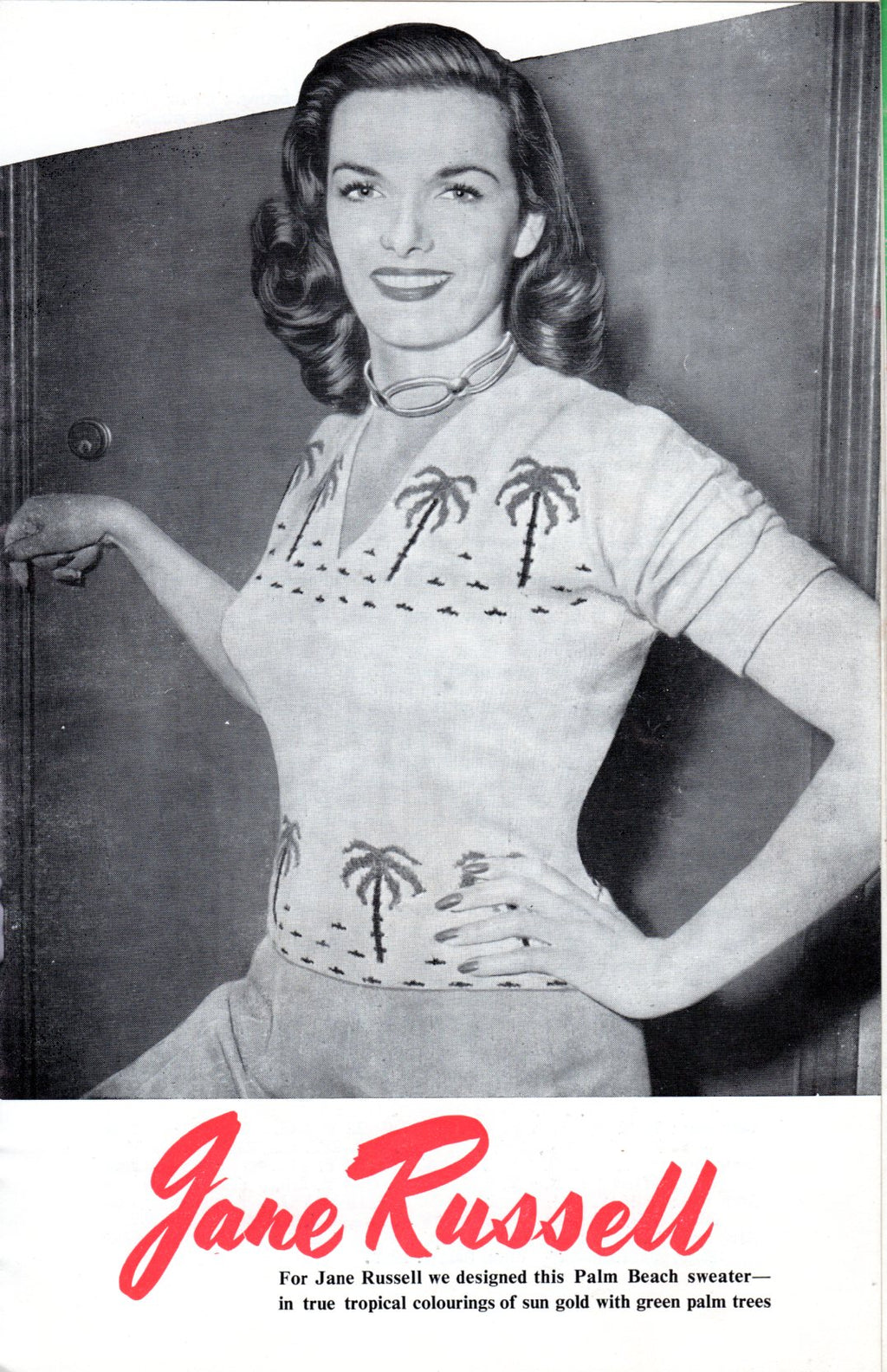 Shine Like the Stars: Vintage Hollywood Glamour & Knitting Booklet PDF - Sitting Pretty Knits