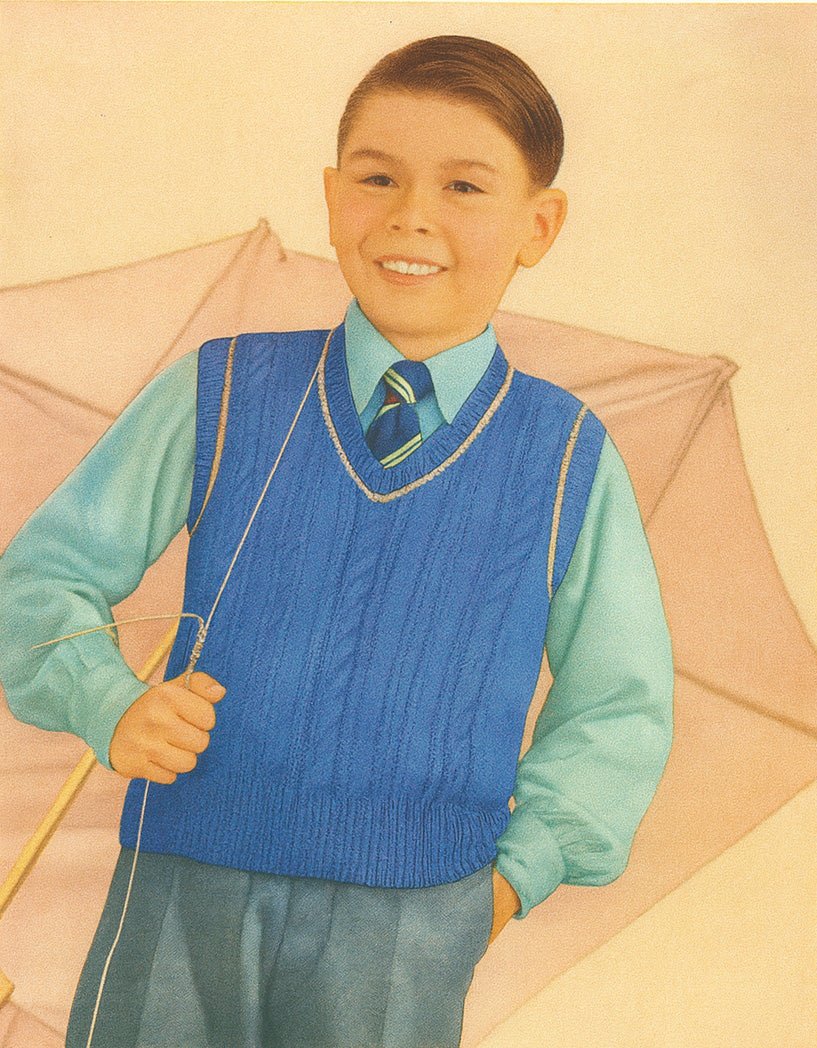 1950s “Tween Seasons” Knitting Pattern Booklet – Vintage Family Sweater & Garment Patterns - Sitting Pretty Knits