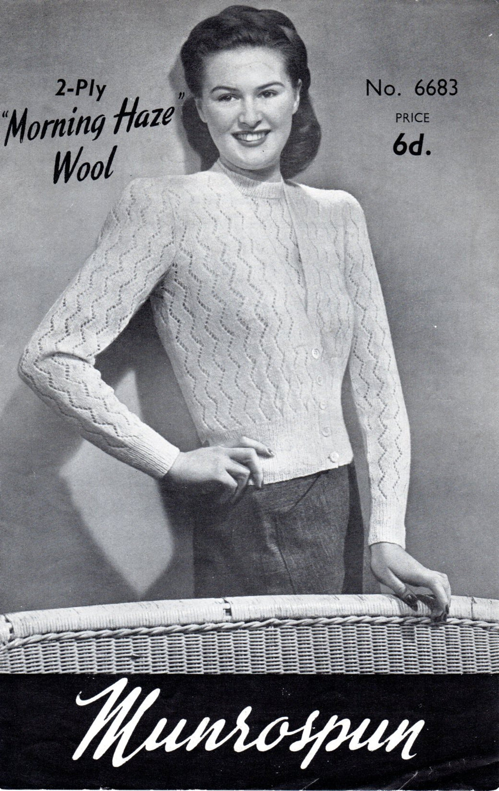 Munrospun No. 6683 – Vintage Knitting Pattern PDF - Sitting Pretty Knits