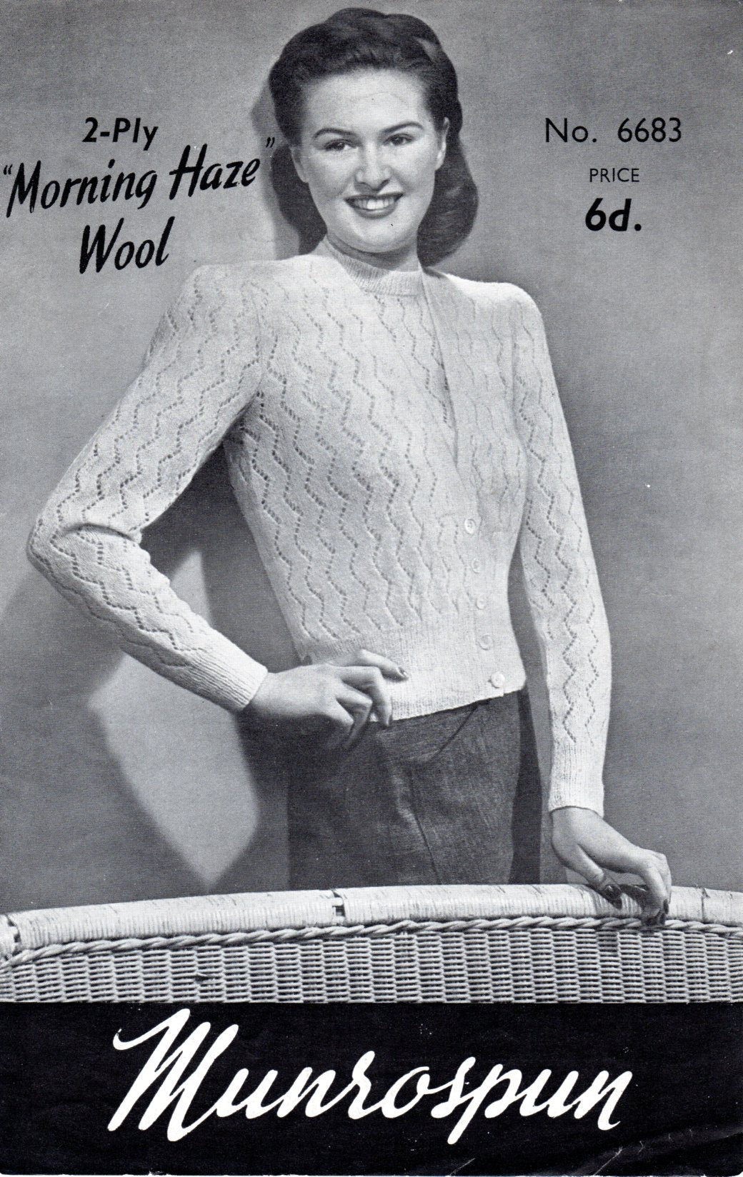 Munrospun No. 6683 – Vintage Knitting Pattern PDF - Sitting Pretty Knits