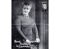 1940s Lacy Twin Set Knitting Pattern, Plus Size 40 - 42" Bust (PDF Pattern) - Sitting Pretty Knits