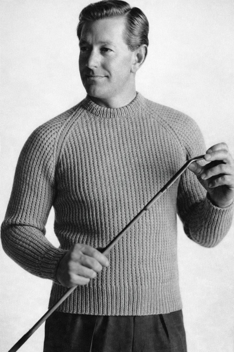 Vintage Men’s Knitting Pattern Booklet | DK Sweaters & Waistcoat - Sitting Pretty Knits