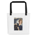 Vintage Knitting Pattern Tote bag - Sitting Pretty Knits