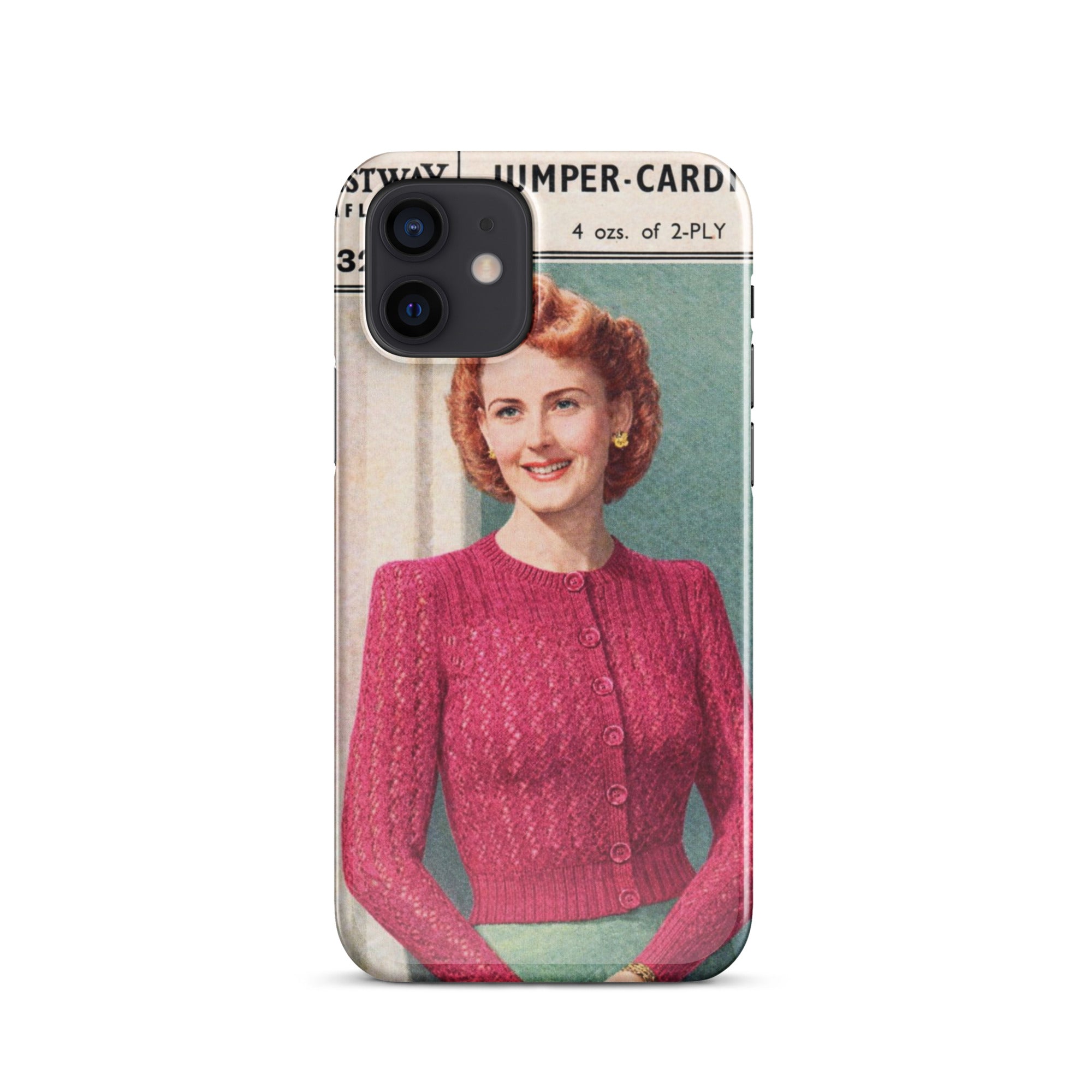 Lacy Cardigan iPhone Case - Sitting Pretty Knits