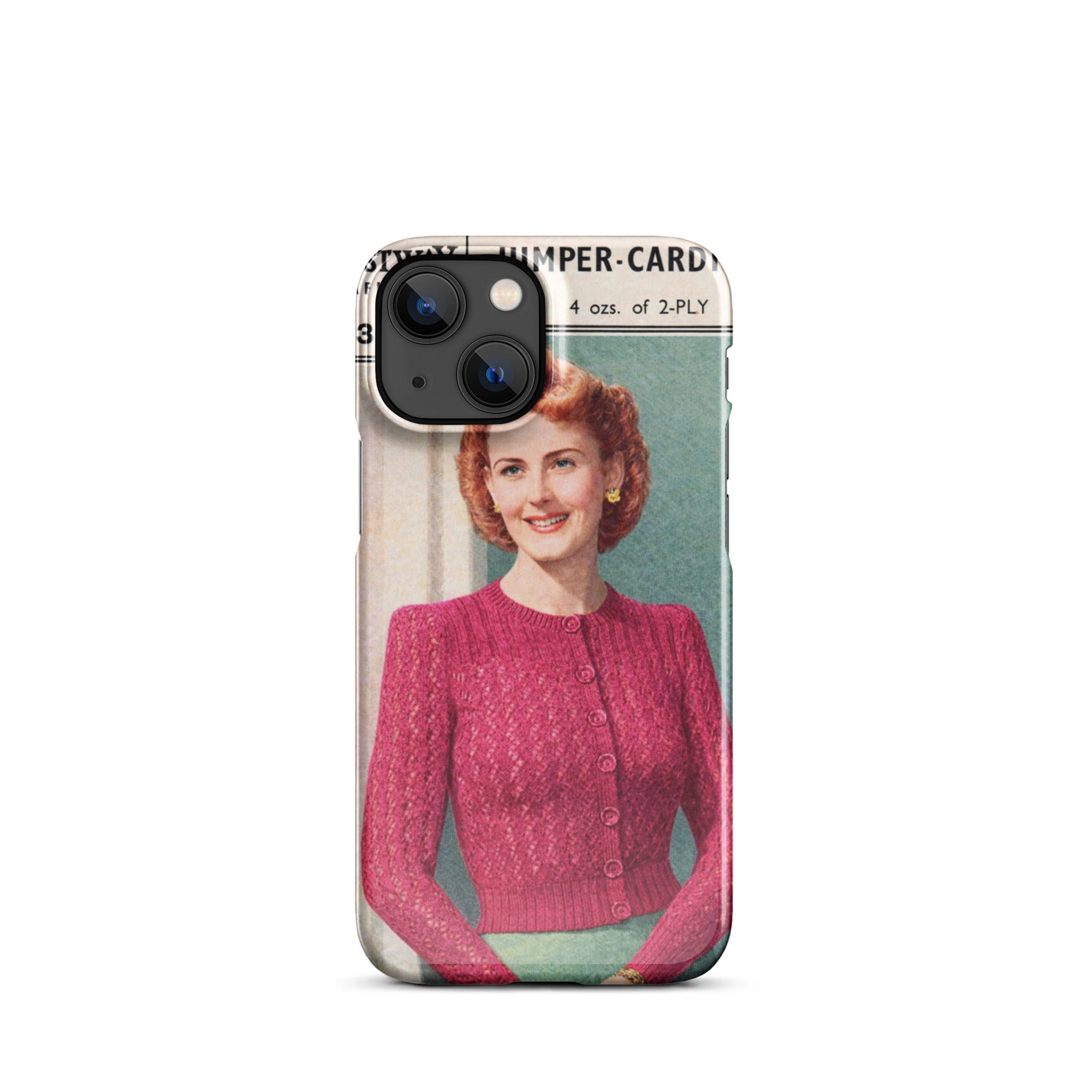 Lacy Cardigan iPhone Case - Sitting Pretty Knits