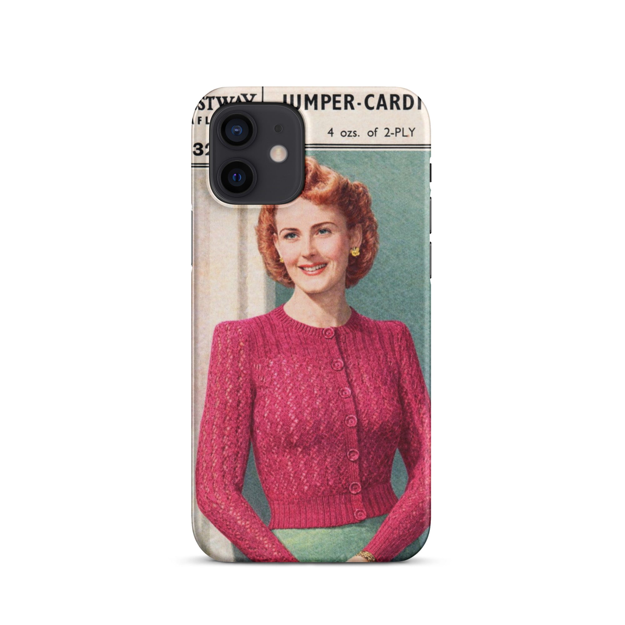 Lacy Cardigan iPhone Case - Sitting Pretty Knits