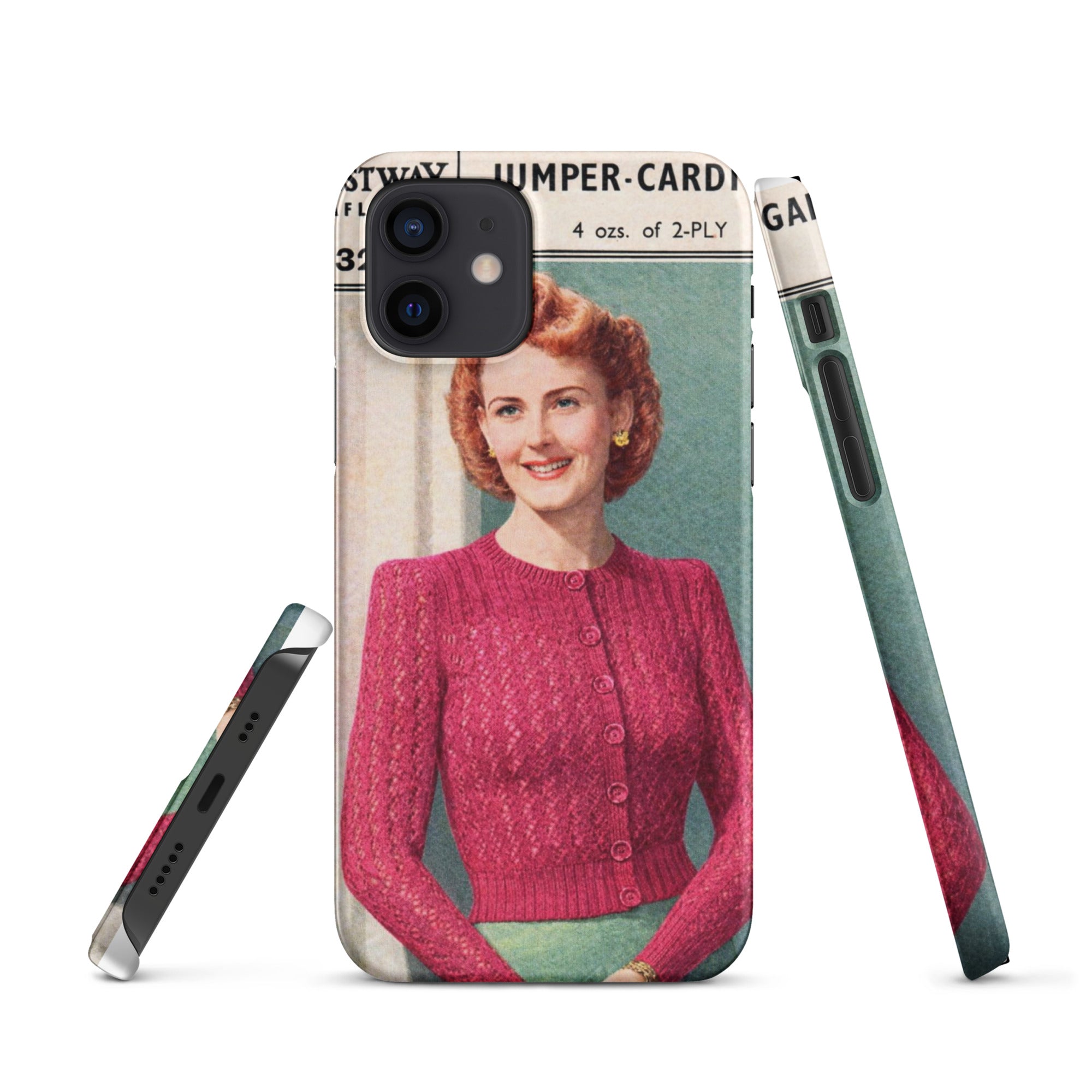 Lacy Cardigan iPhone Case - Sitting Pretty Knits