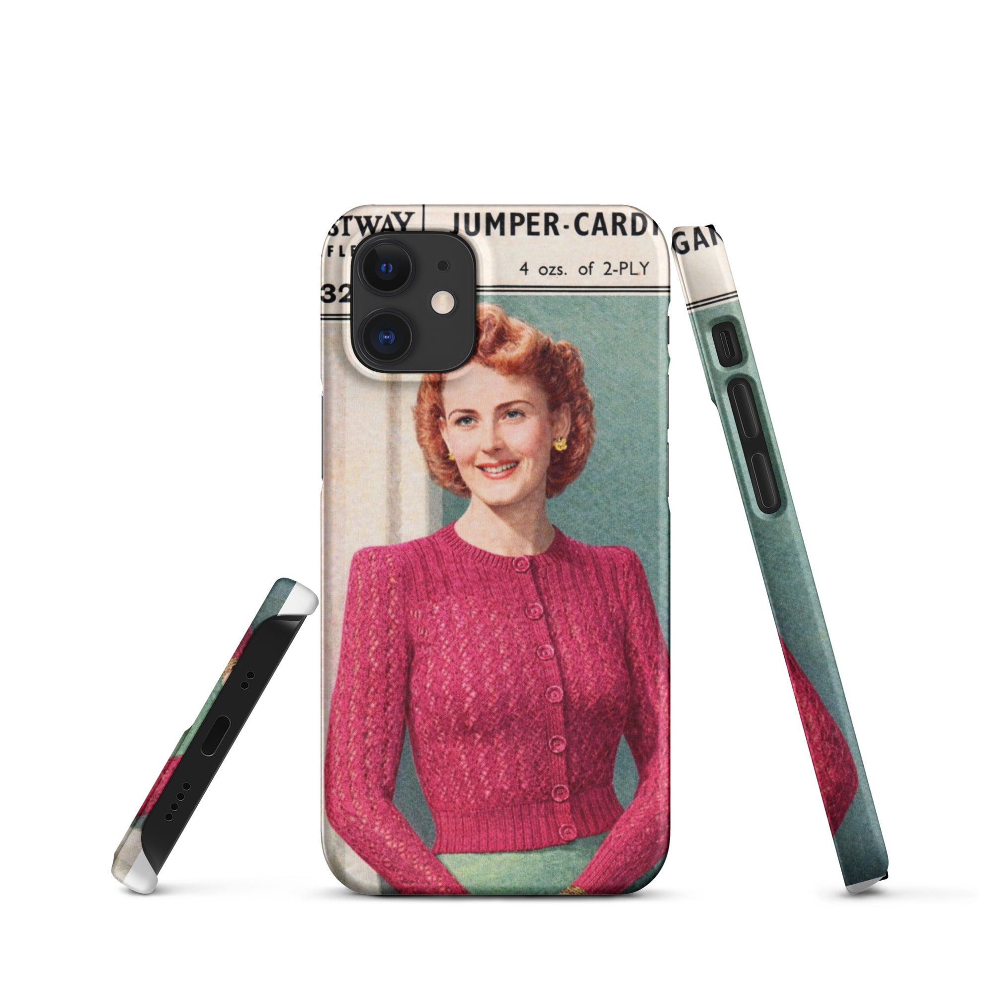 Lacy Cardigan iPhone Case - Sitting Pretty Knits