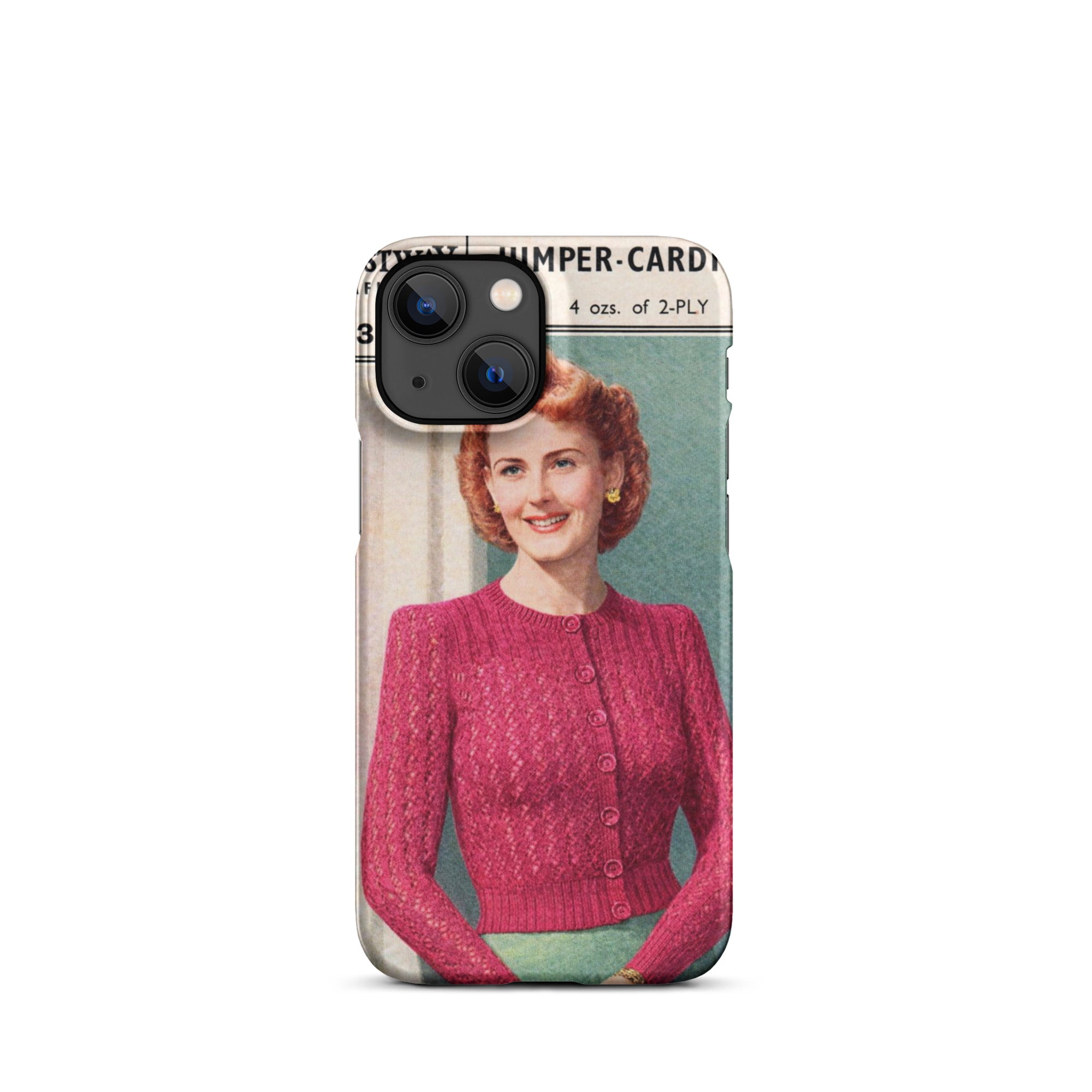 Lacy Cardigan iPhone Case - Sitting Pretty Knits
