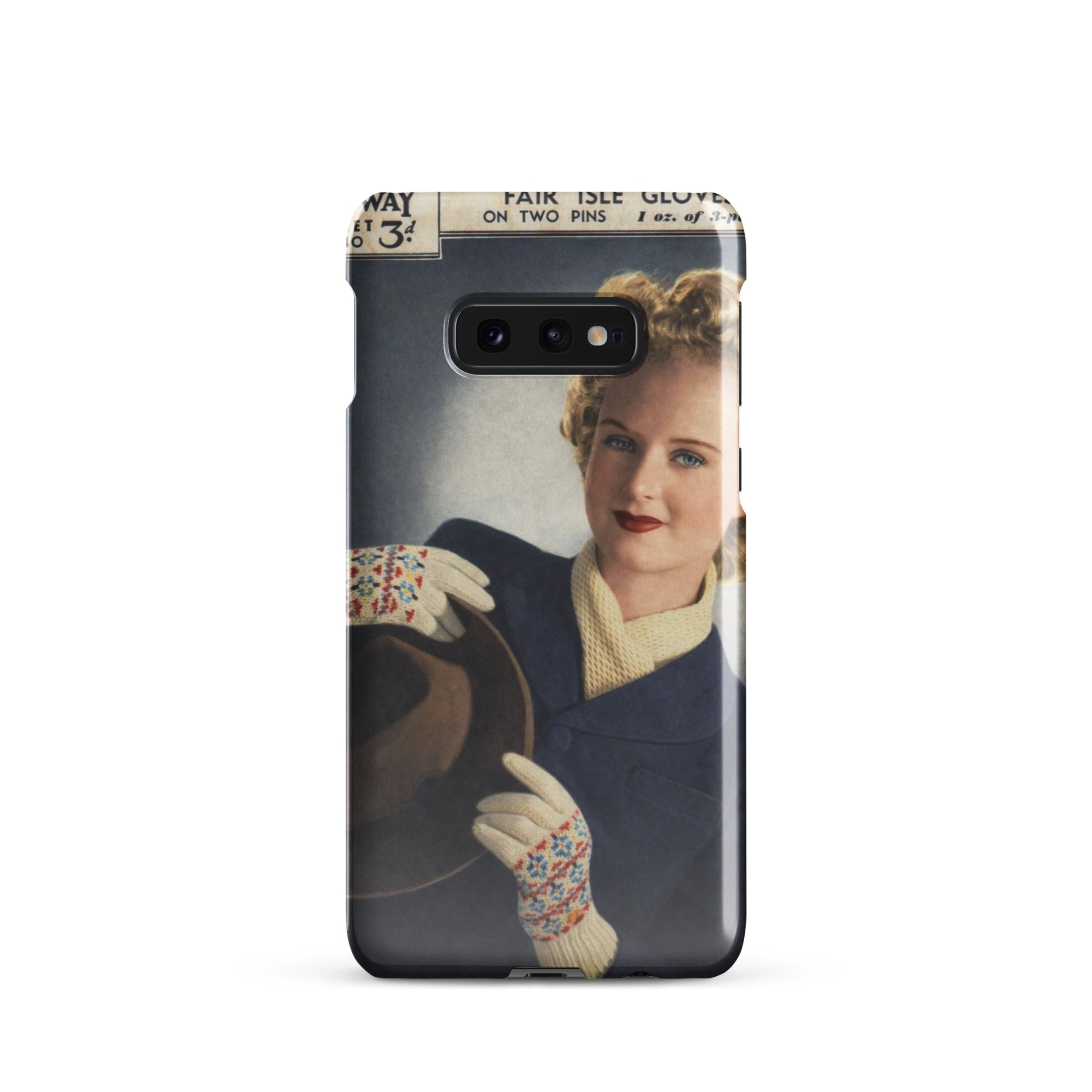 Fair Isle Gloves Phone Case for Samsung® - Sitting Pretty Knits