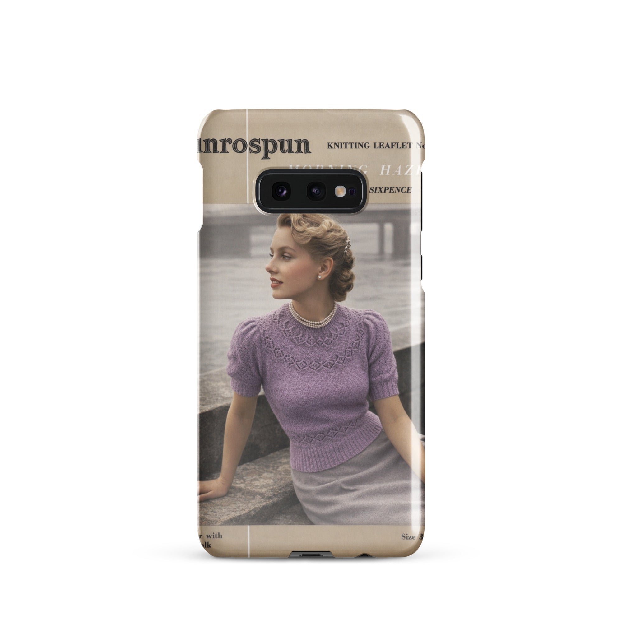 Vintage Ranunculus Phone Case for Samsung® - Sitting Pretty Knits