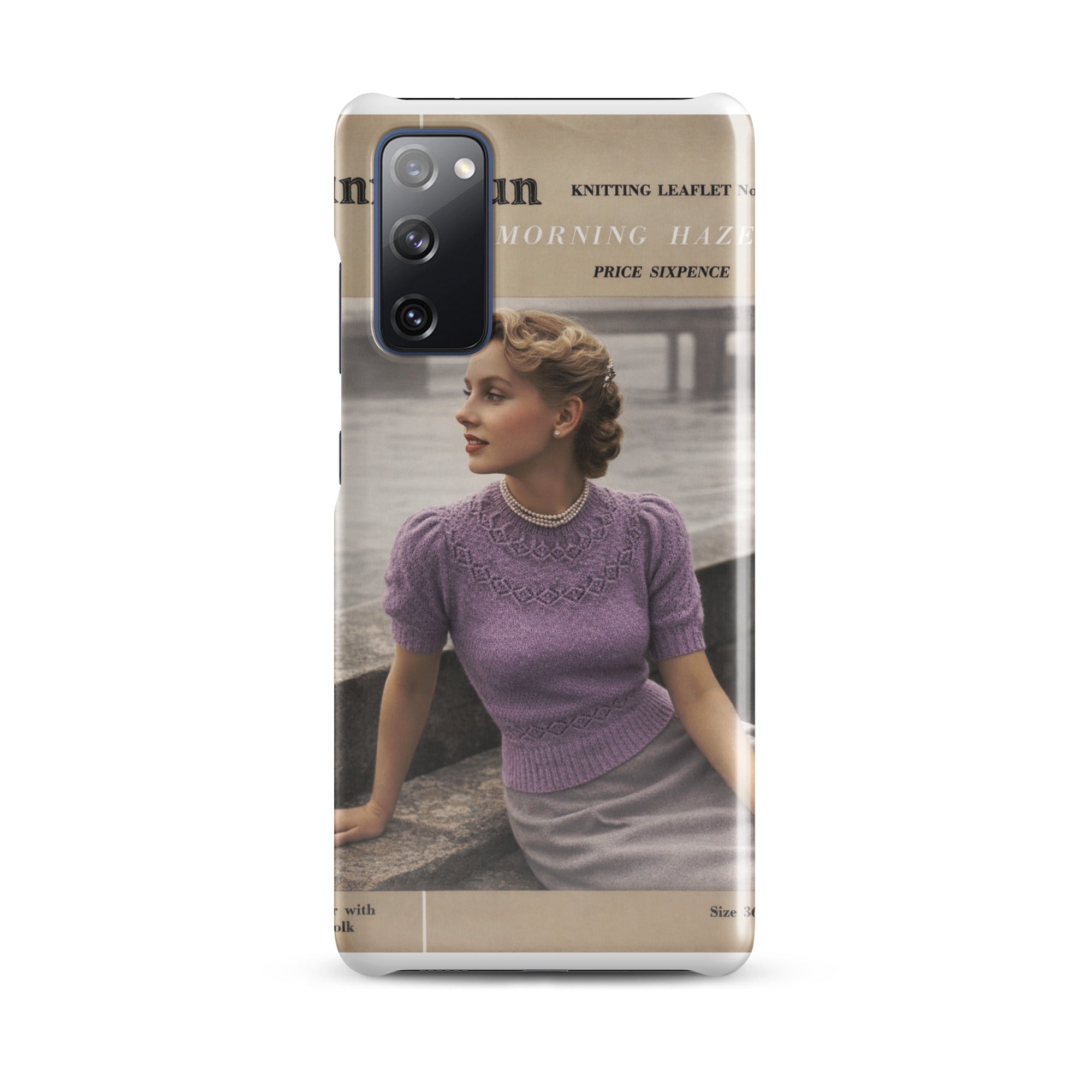 Vintage Ranunculus Phone Case for Samsung® - Sitting Pretty Knits