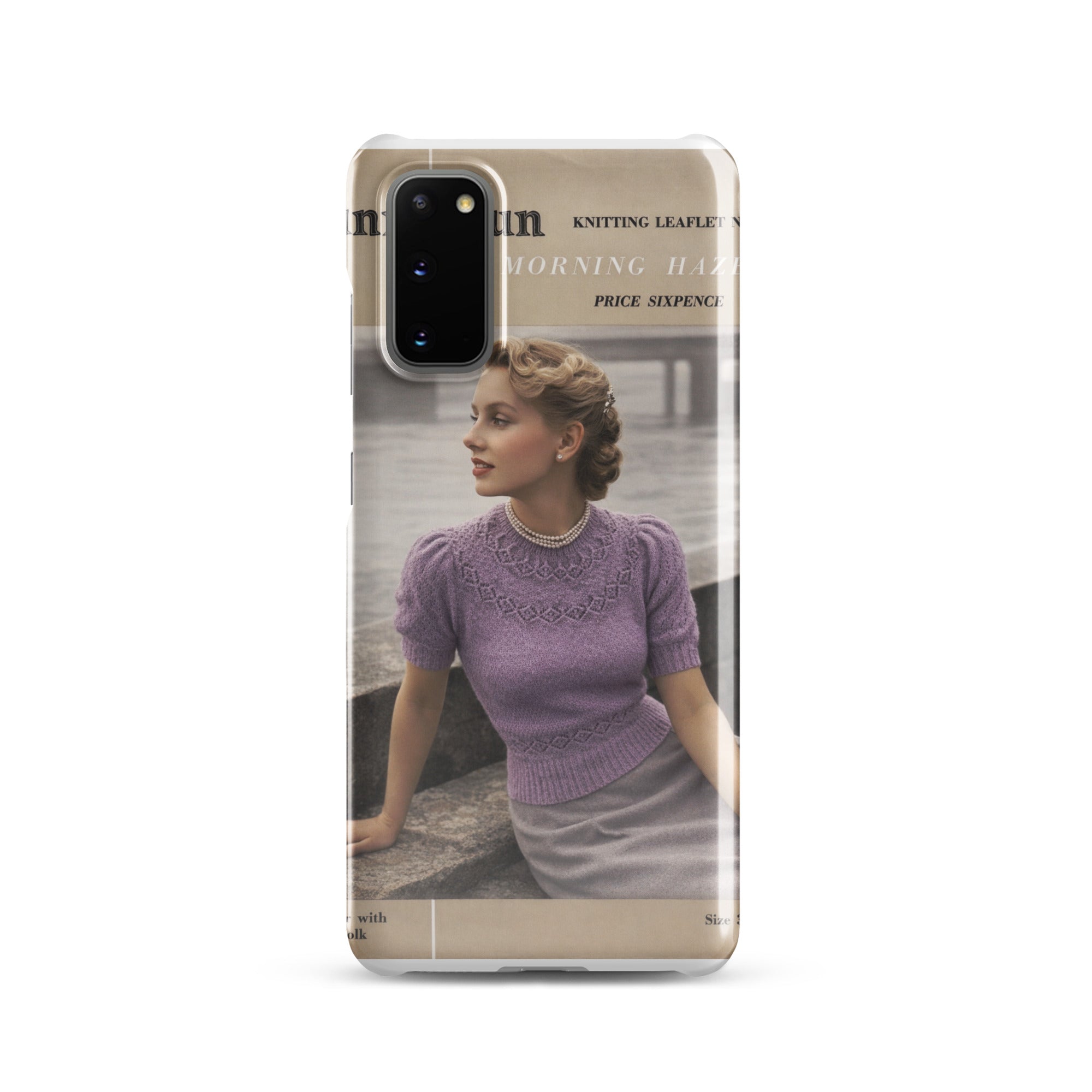Vintage Ranunculus Phone Case for Samsung® - Sitting Pretty Knits