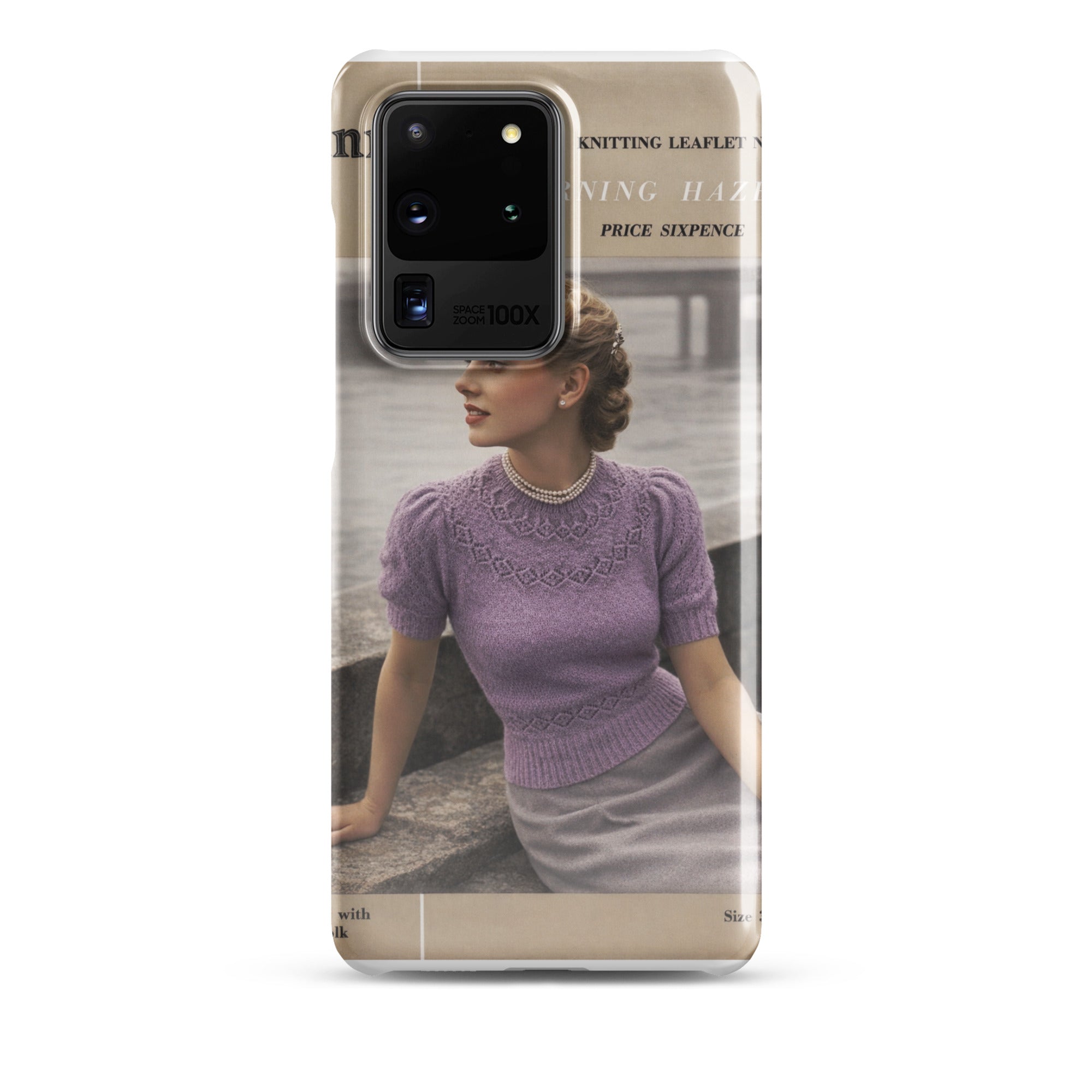 Vintage Ranunculus Phone Case for Samsung® - Sitting Pretty Knits