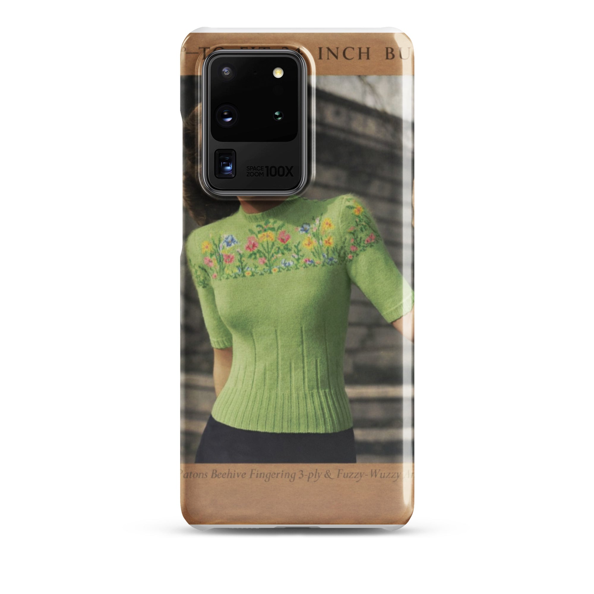 Easter Flower Fair Isle Sweater for Samsung® - Sitting Pretty Knits