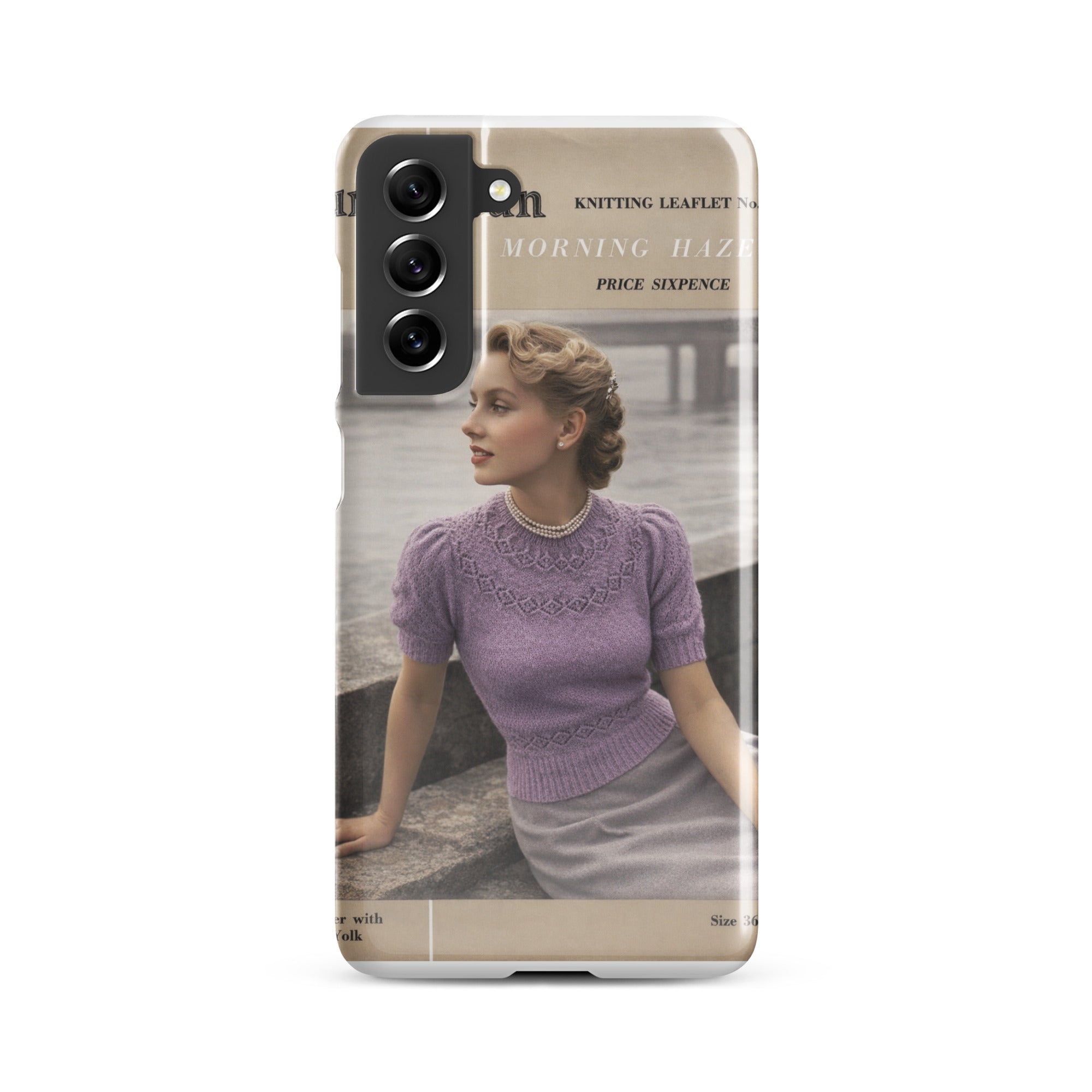 Vintage Ranunculus Phone Case for Samsung® - Sitting Pretty Knits