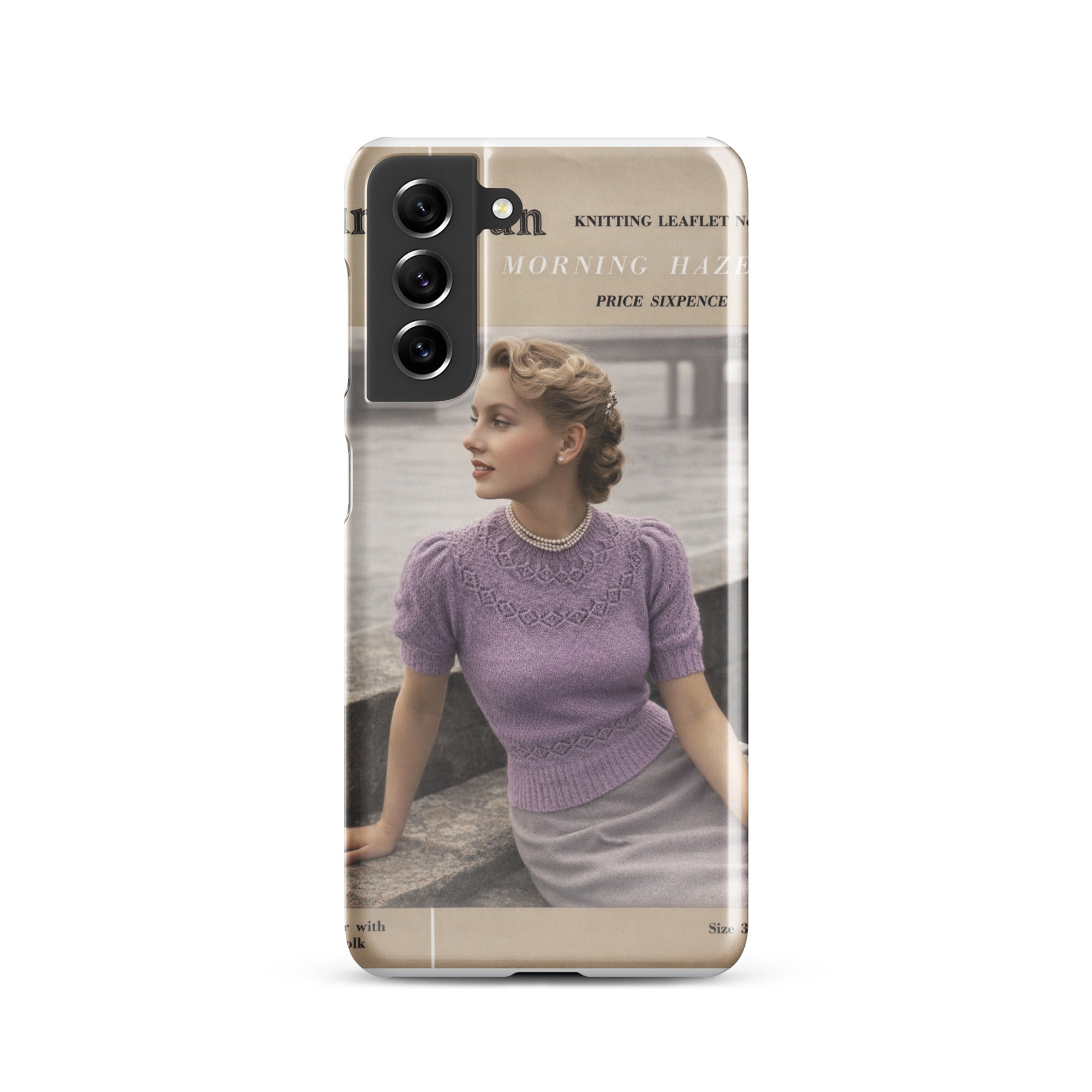 Vintage Ranunculus Phone Case for Samsung® - Sitting Pretty Knits