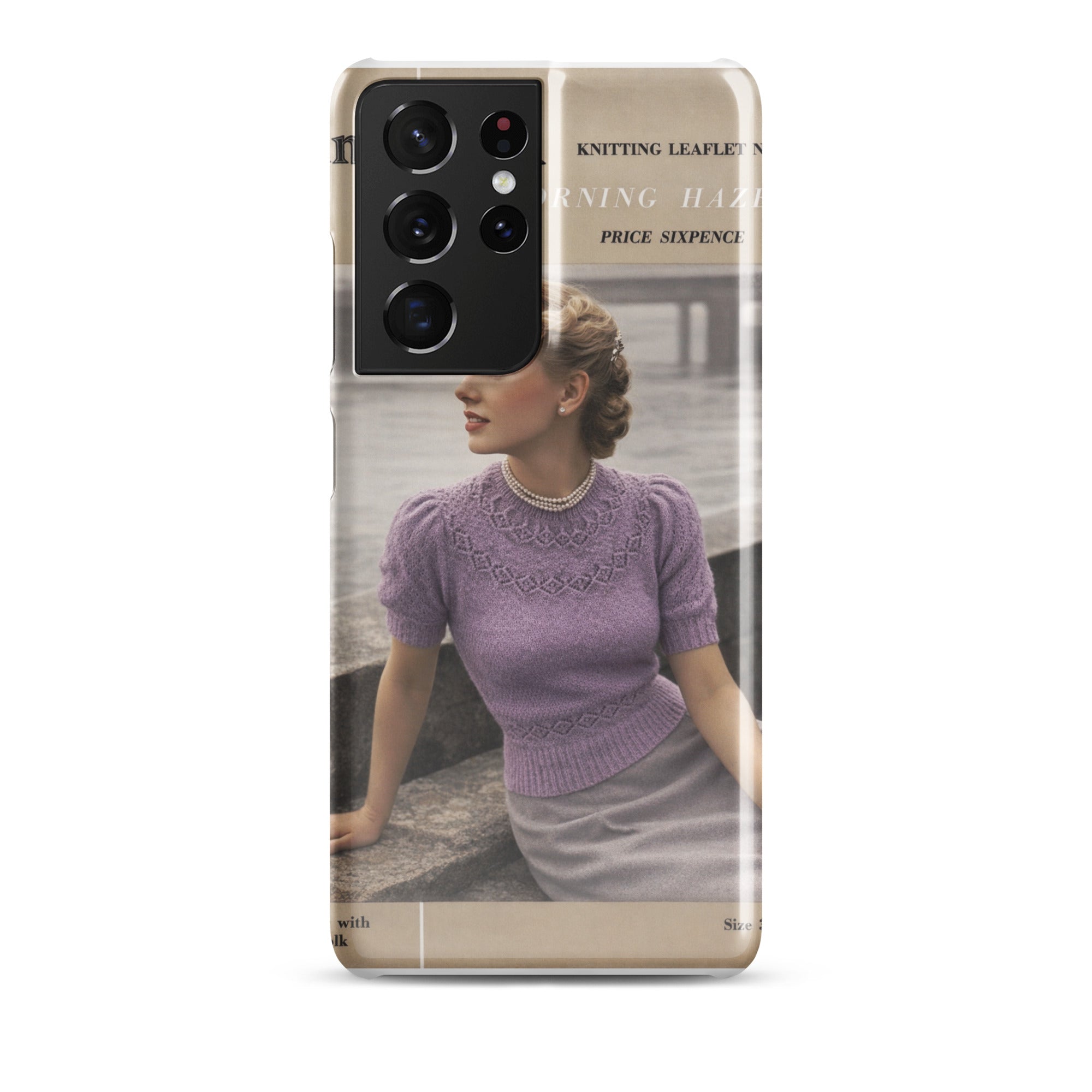 Vintage Ranunculus Phone Case for Samsung® - Sitting Pretty Knits