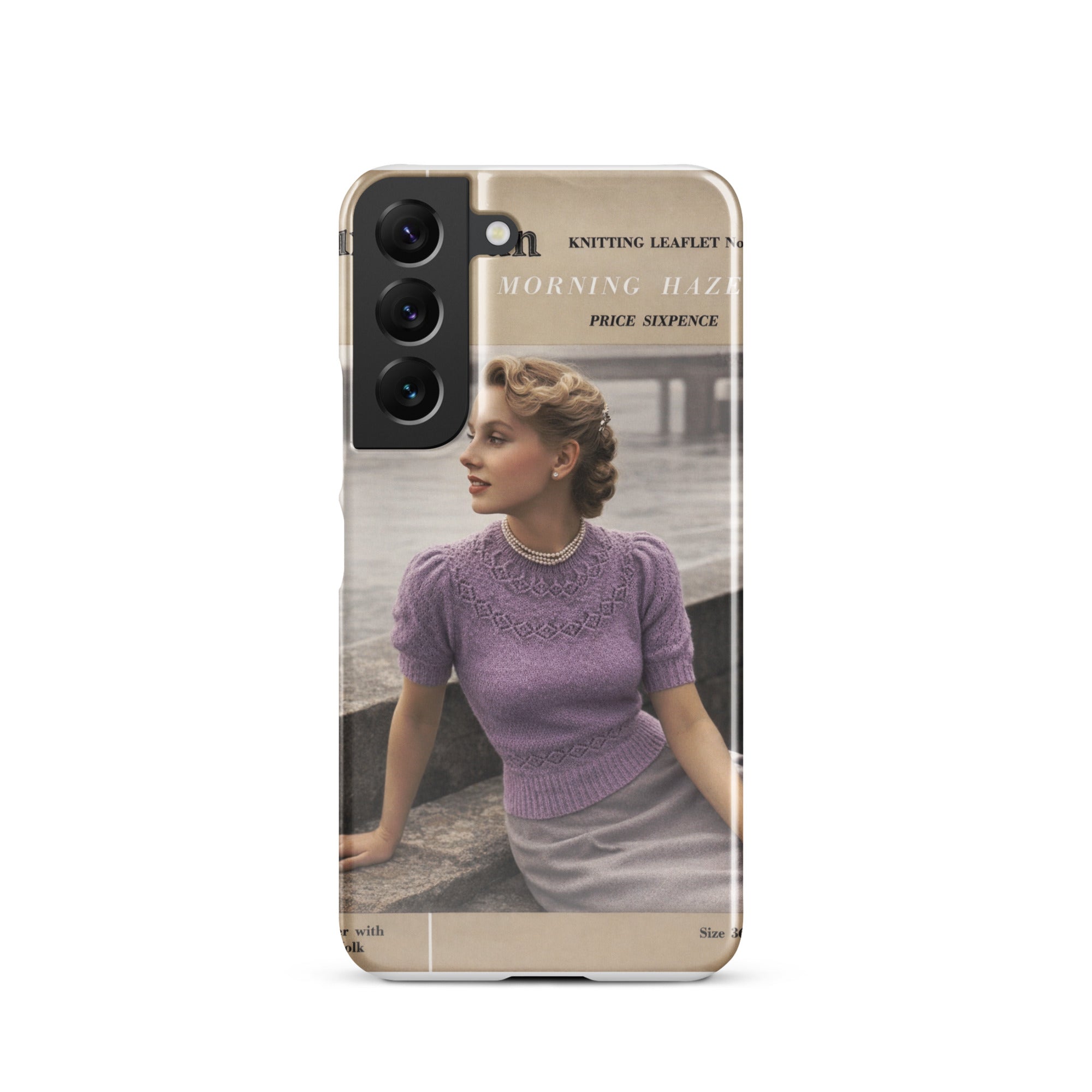 Vintage Ranunculus Phone Case for Samsung® - Sitting Pretty Knits