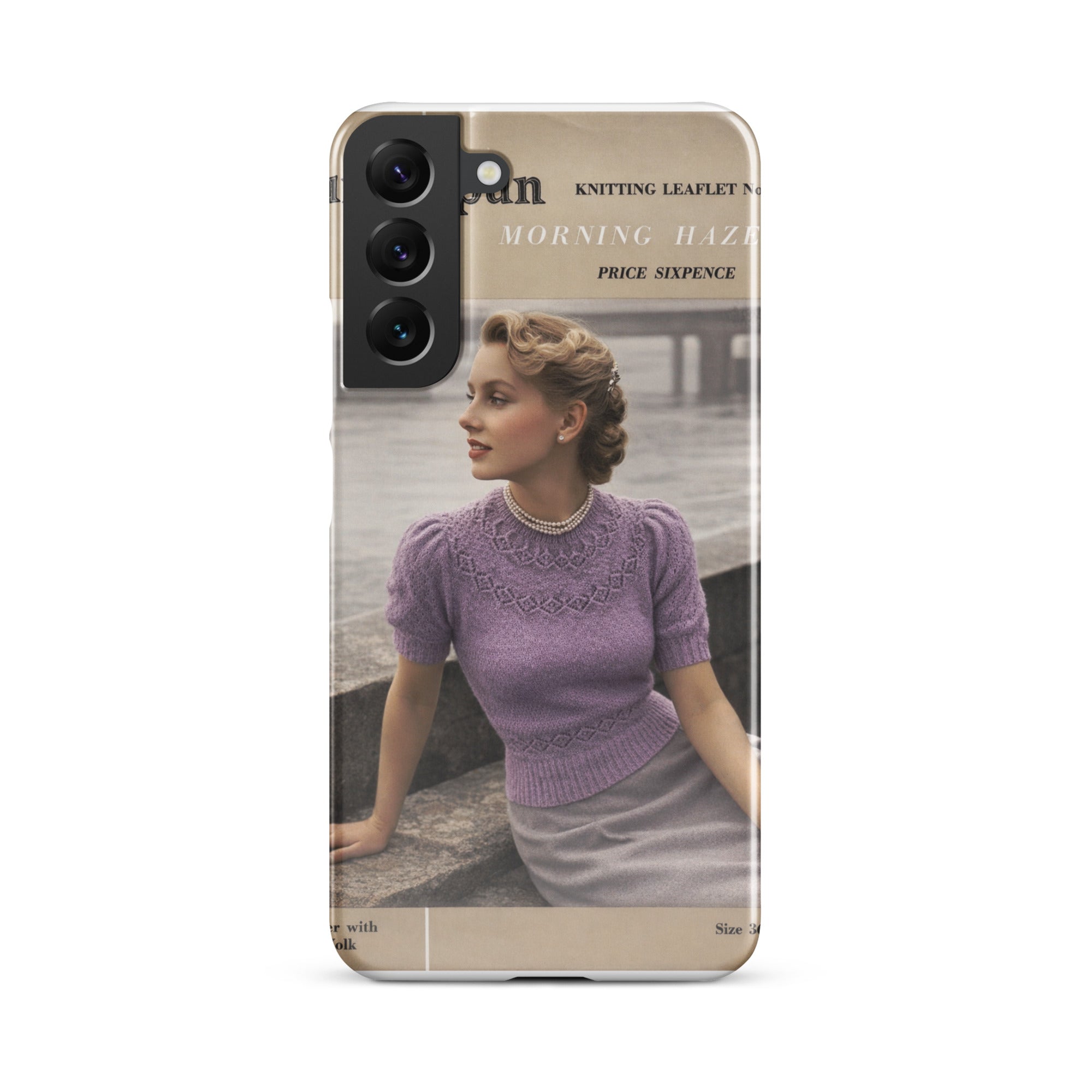 Vintage Ranunculus Phone Case for Samsung® - Sitting Pretty Knits