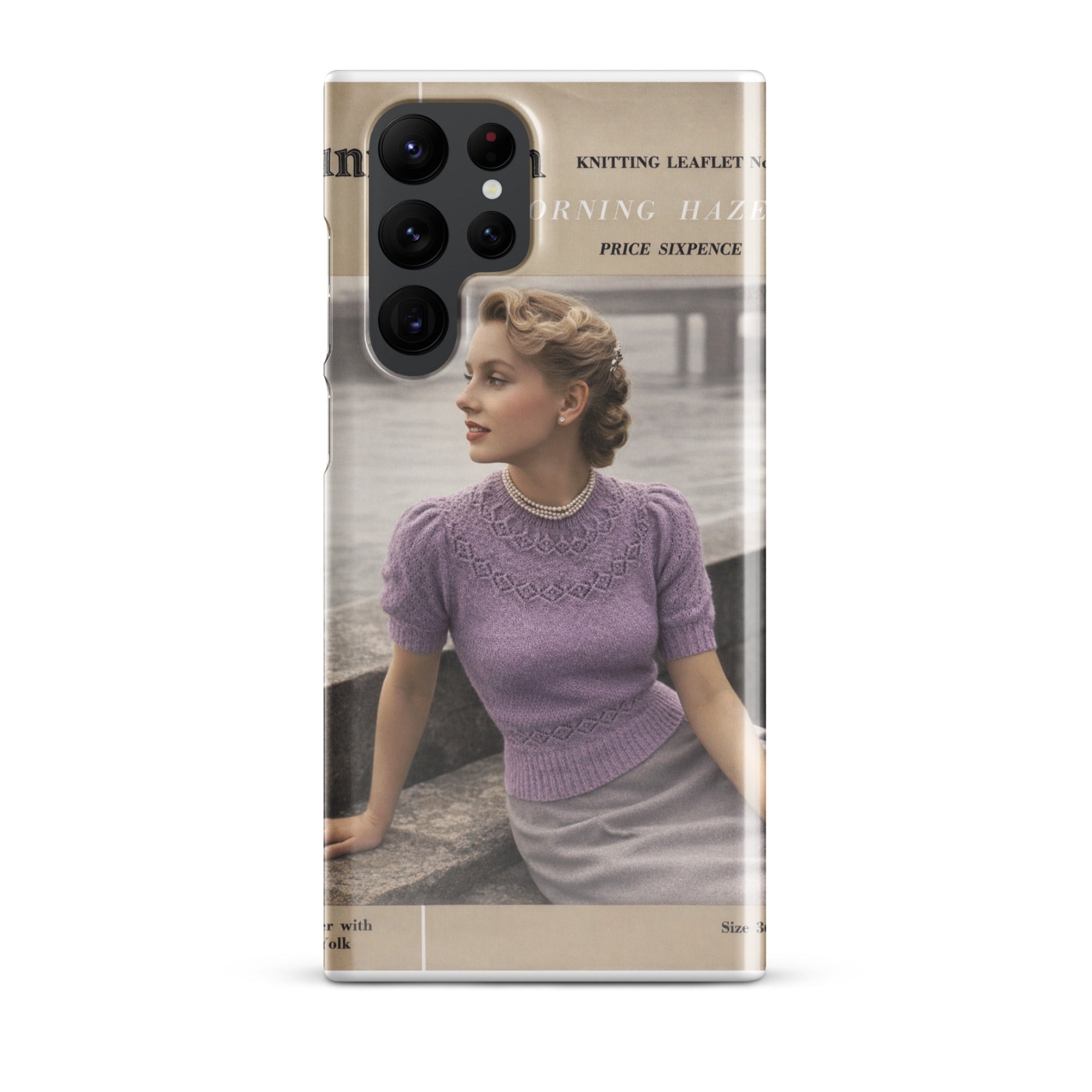 Vintage Ranunculus Phone Case for Samsung® - Sitting Pretty Knits