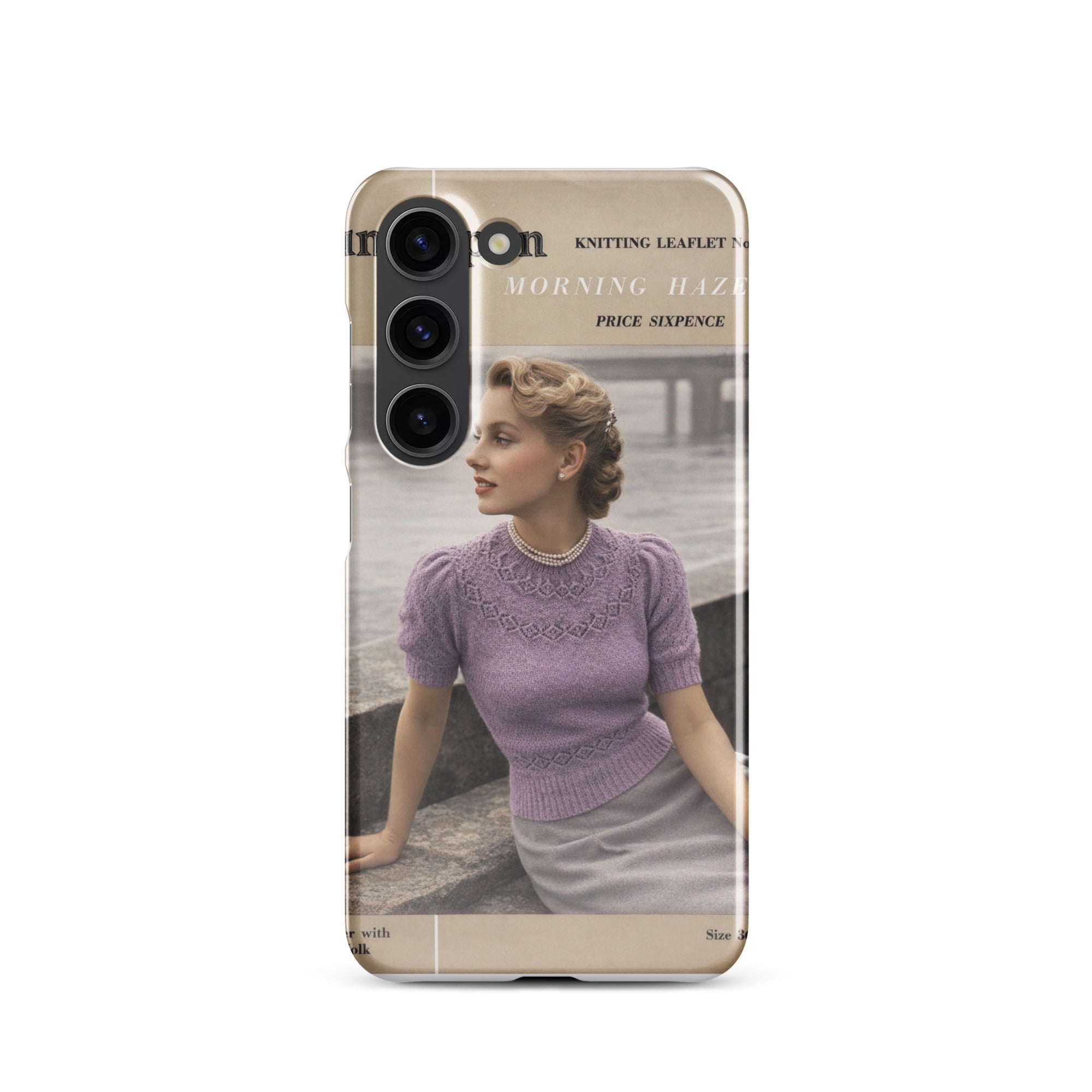 Vintage Ranunculus Phone Case for Samsung® - Sitting Pretty Knits