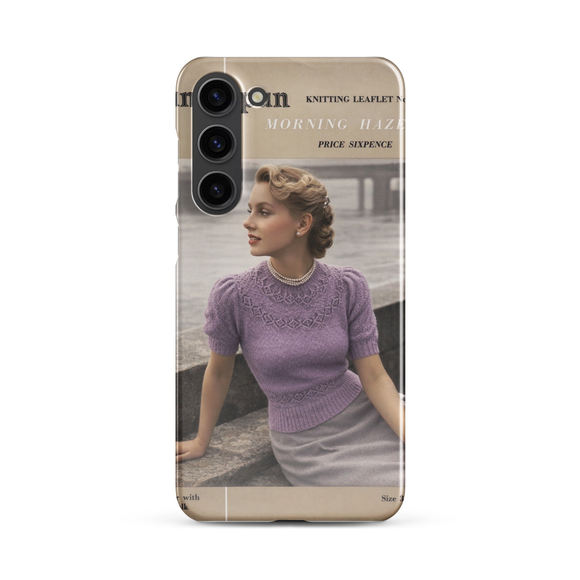 Vintage Ranunculus Phone Case for Samsung® - Sitting Pretty Knits