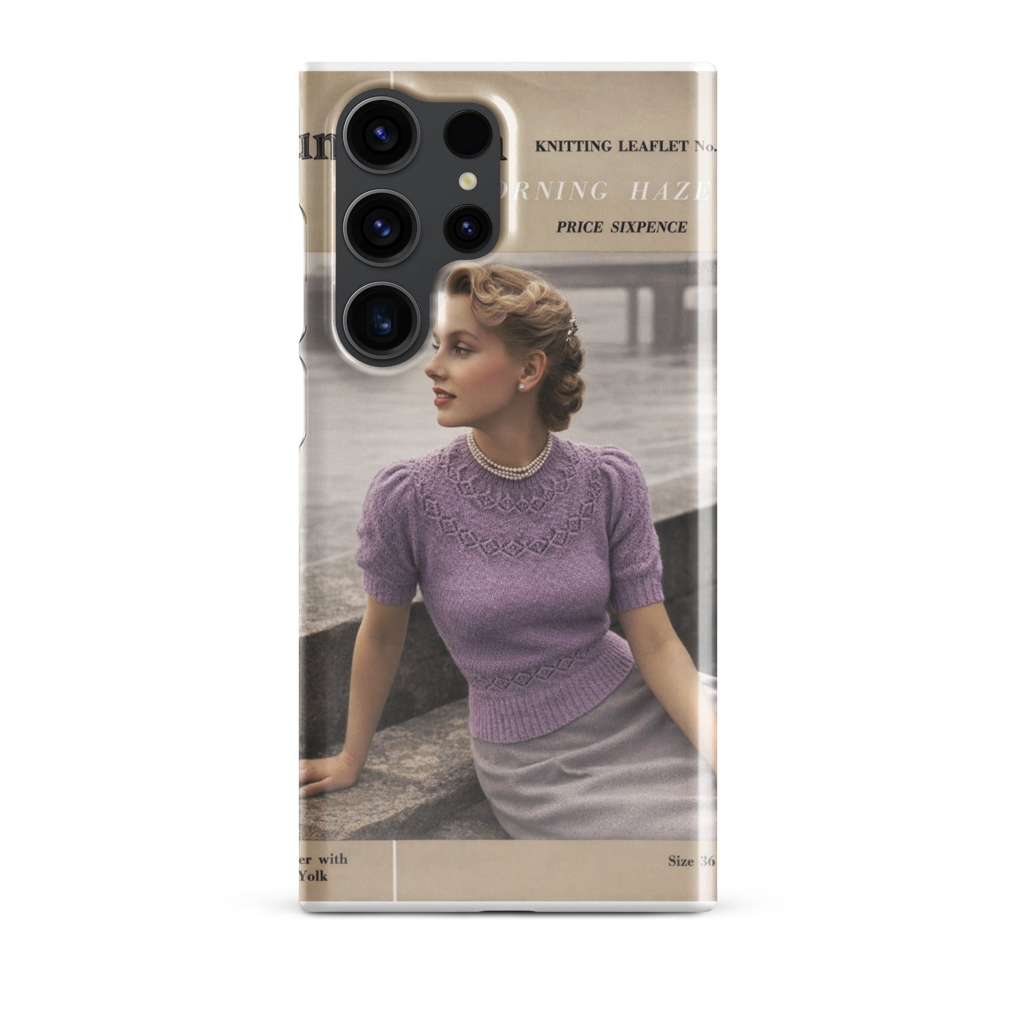 Vintage Ranunculus Phone Case for Samsung® - Sitting Pretty Knits