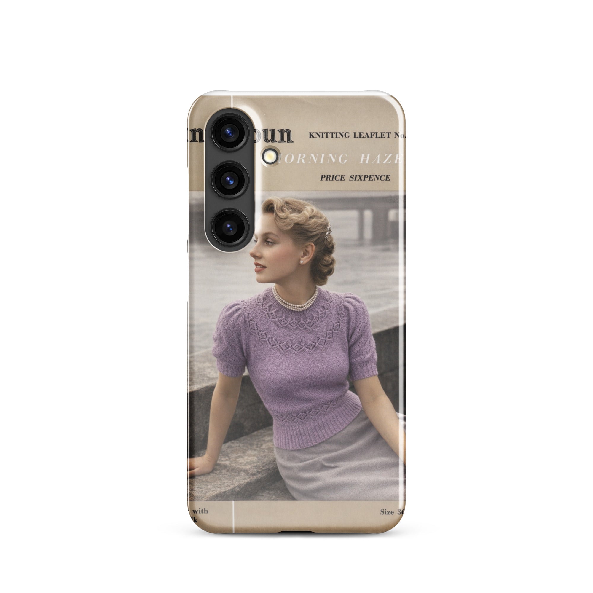 Vintage Ranunculus Phone Case for Samsung® - Sitting Pretty Knits