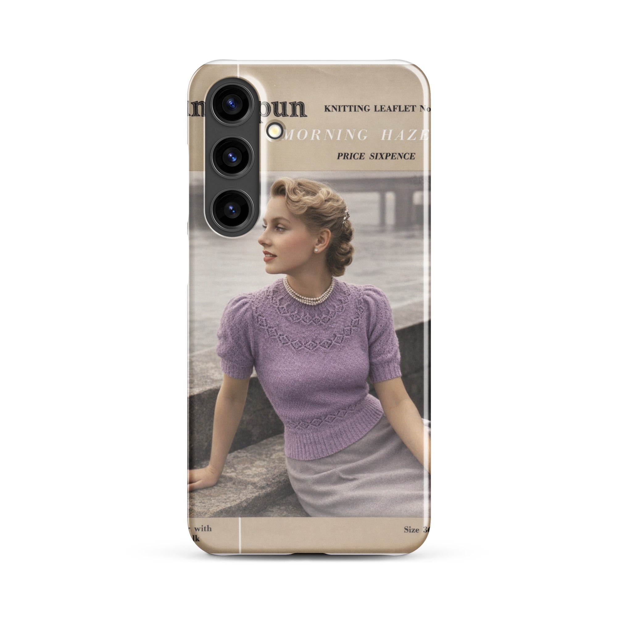 Vintage Ranunculus Phone Case for Samsung® - Sitting Pretty Knits