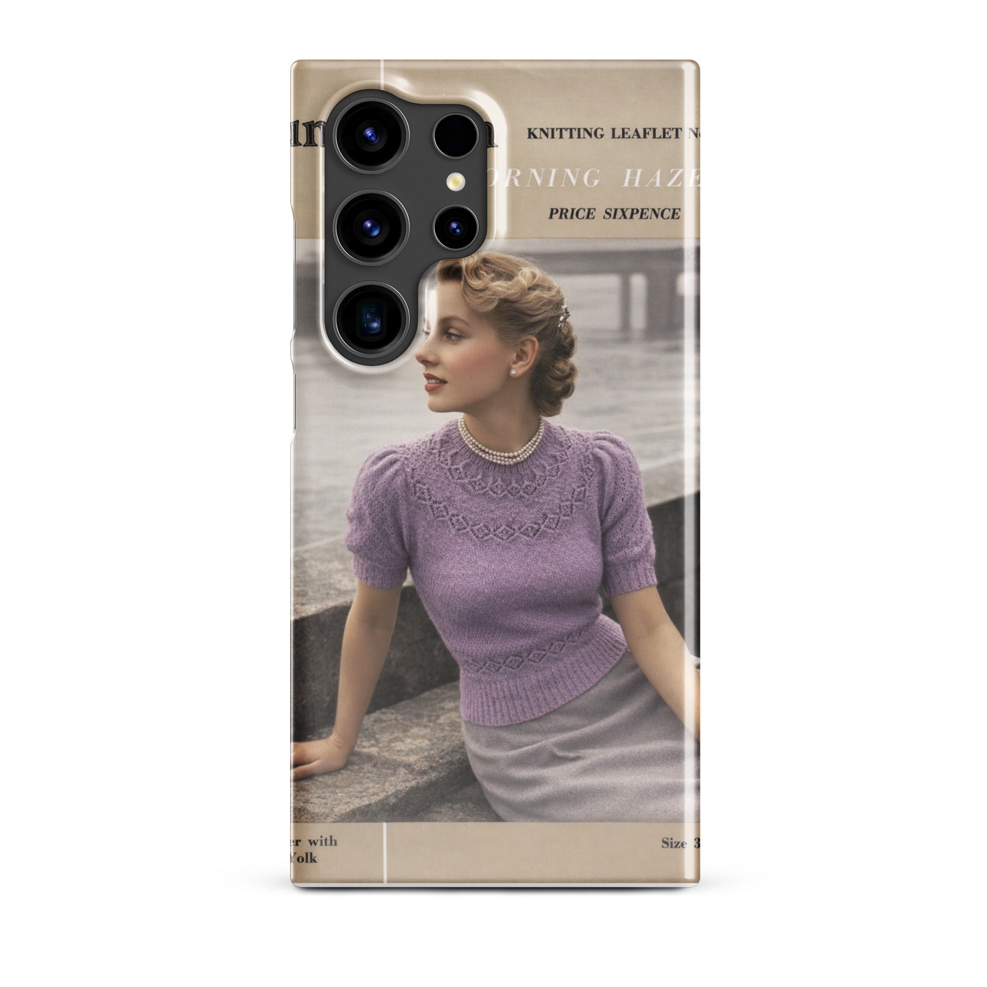 Vintage Ranunculus Phone Case for Samsung® - Sitting Pretty Knits