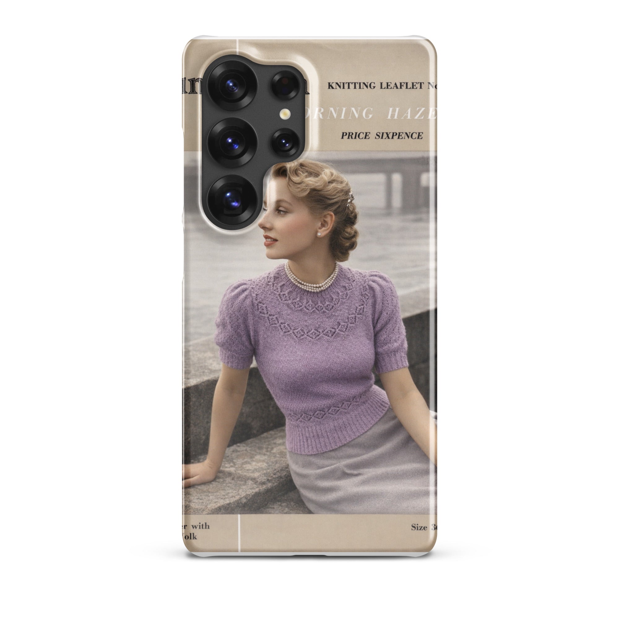 Vintage Ranunculus Phone Case for Samsung® - Sitting Pretty Knits