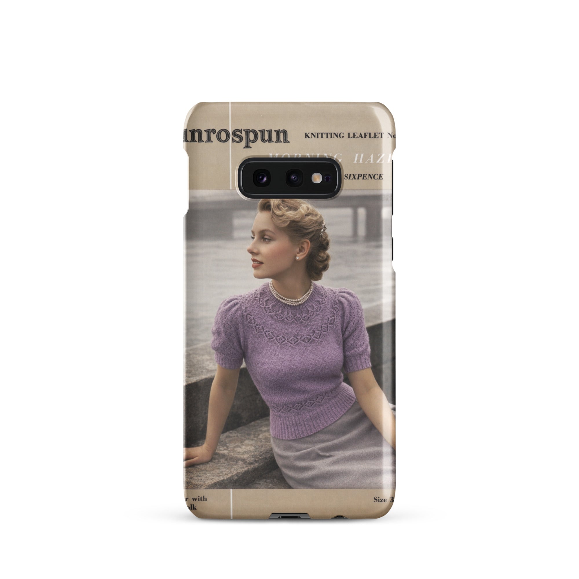 Vintage Ranunculus Phone Case for Samsung® - Sitting Pretty Knits