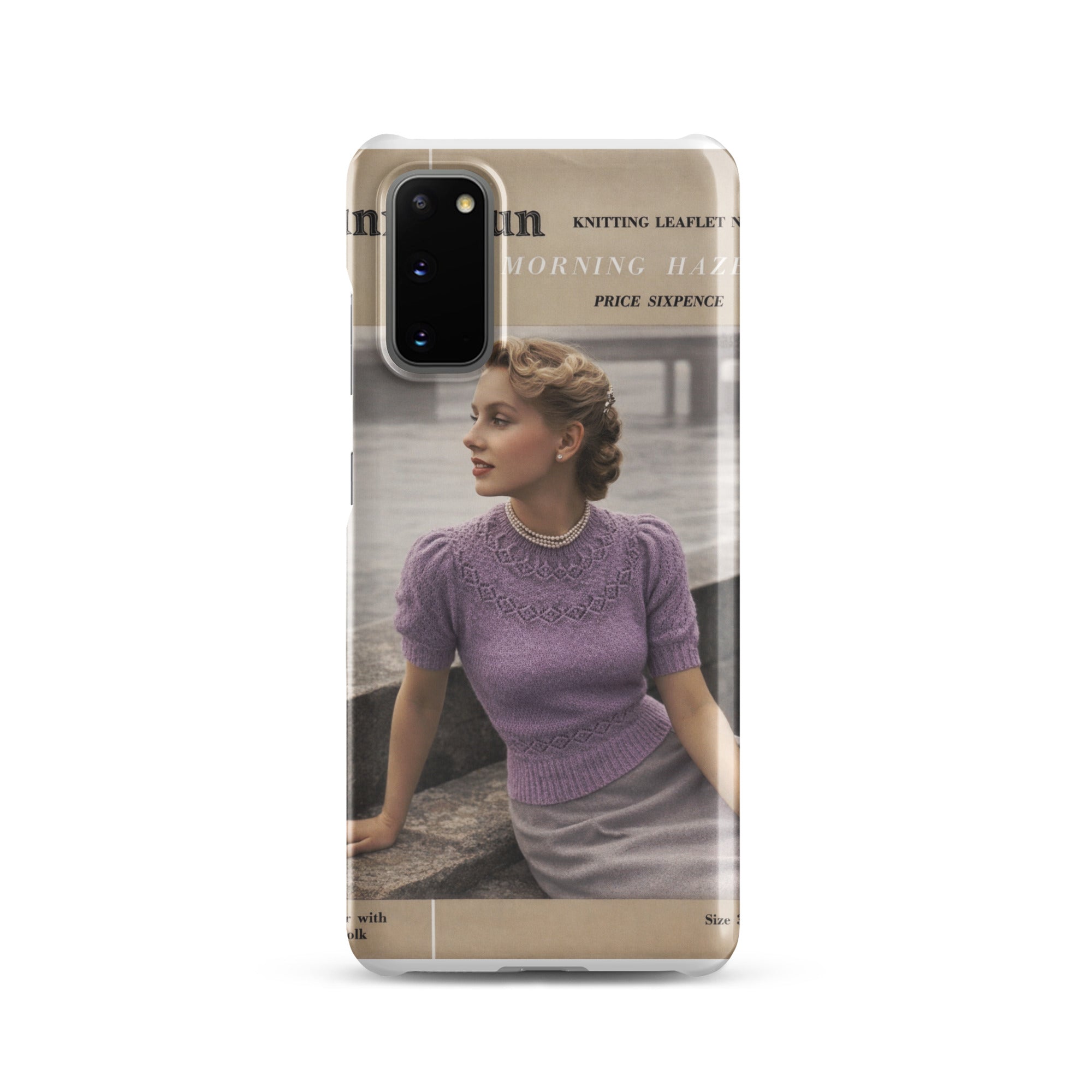 Vintage Ranunculus Phone Case for Samsung® - Sitting Pretty Knits