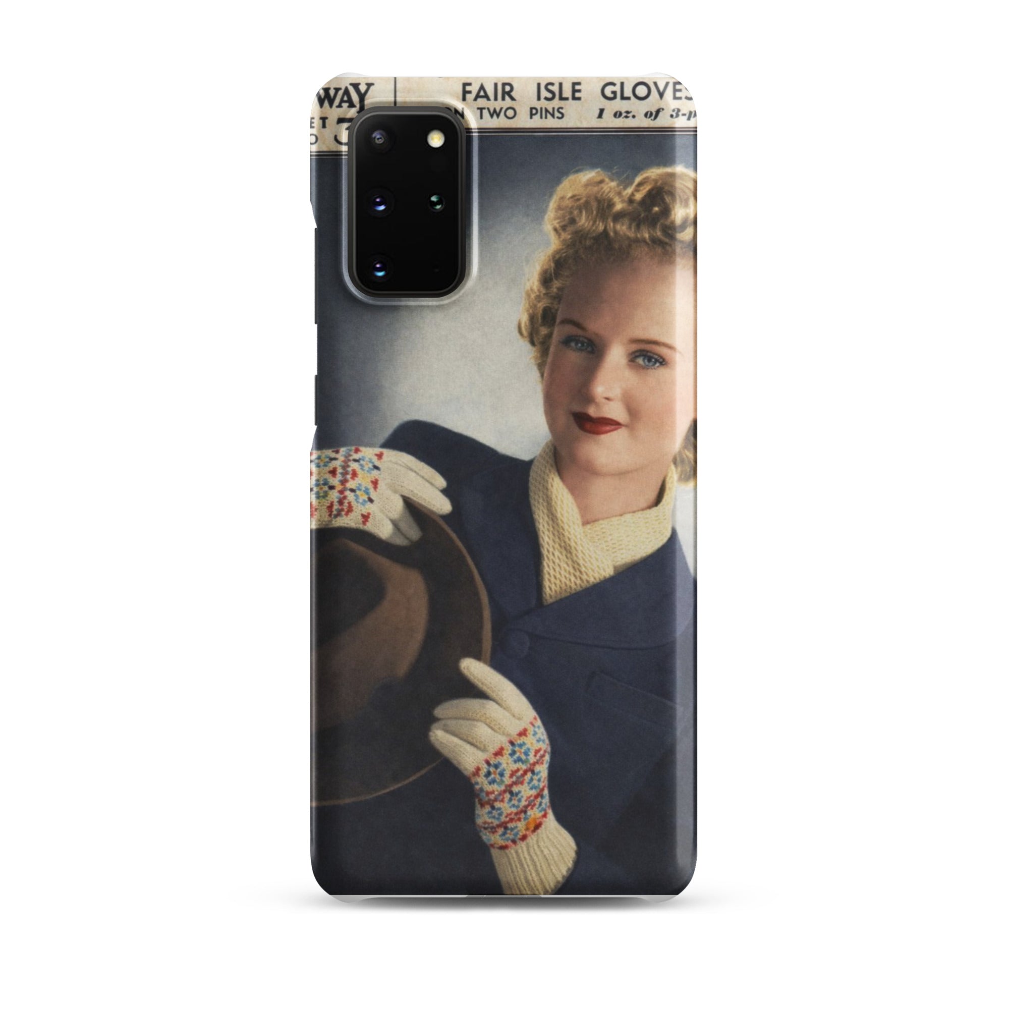 Fair Isle Gloves Phone Case for Samsung® - Sitting Pretty Knits
