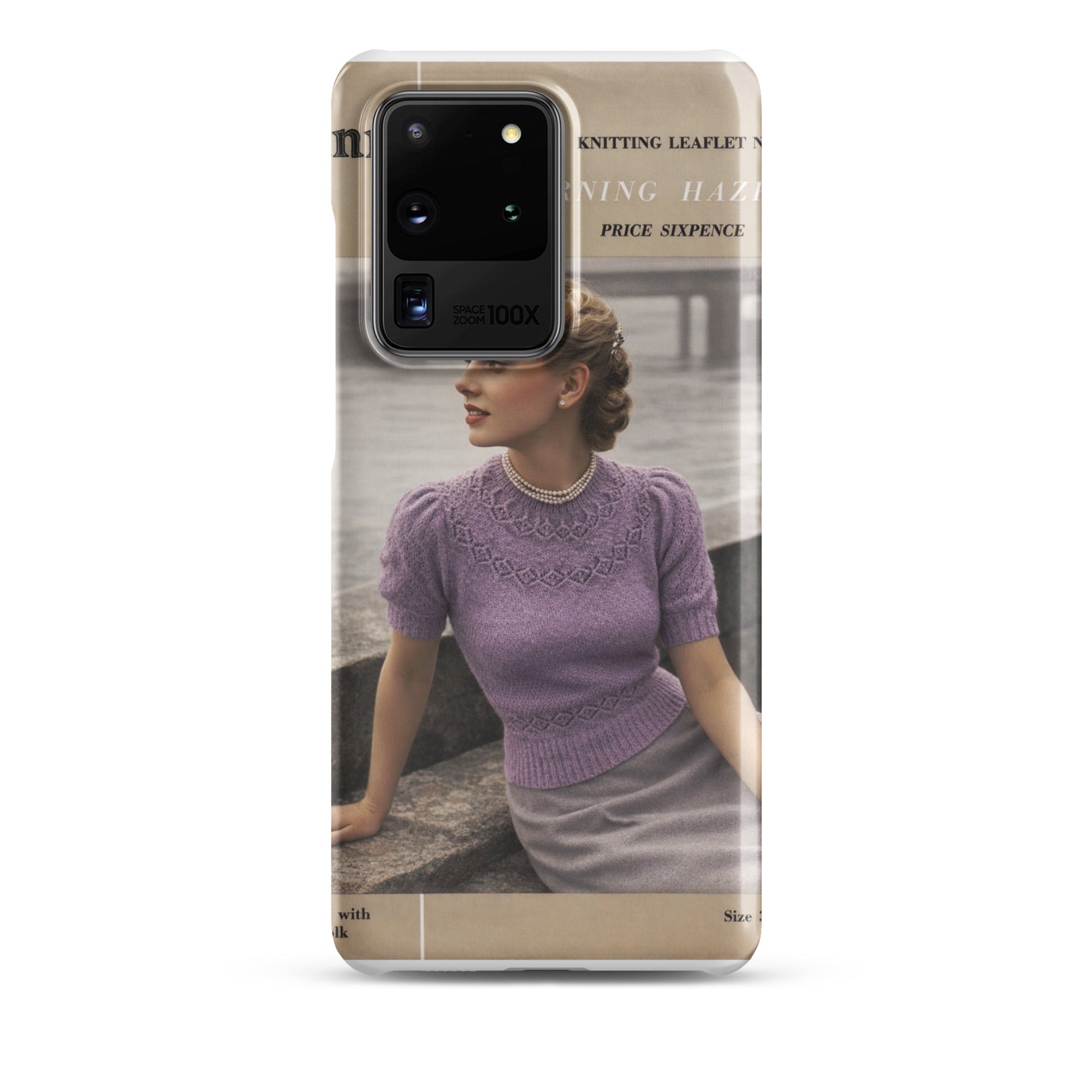 Vintage Ranunculus Phone Case for Samsung® - Sitting Pretty Knits