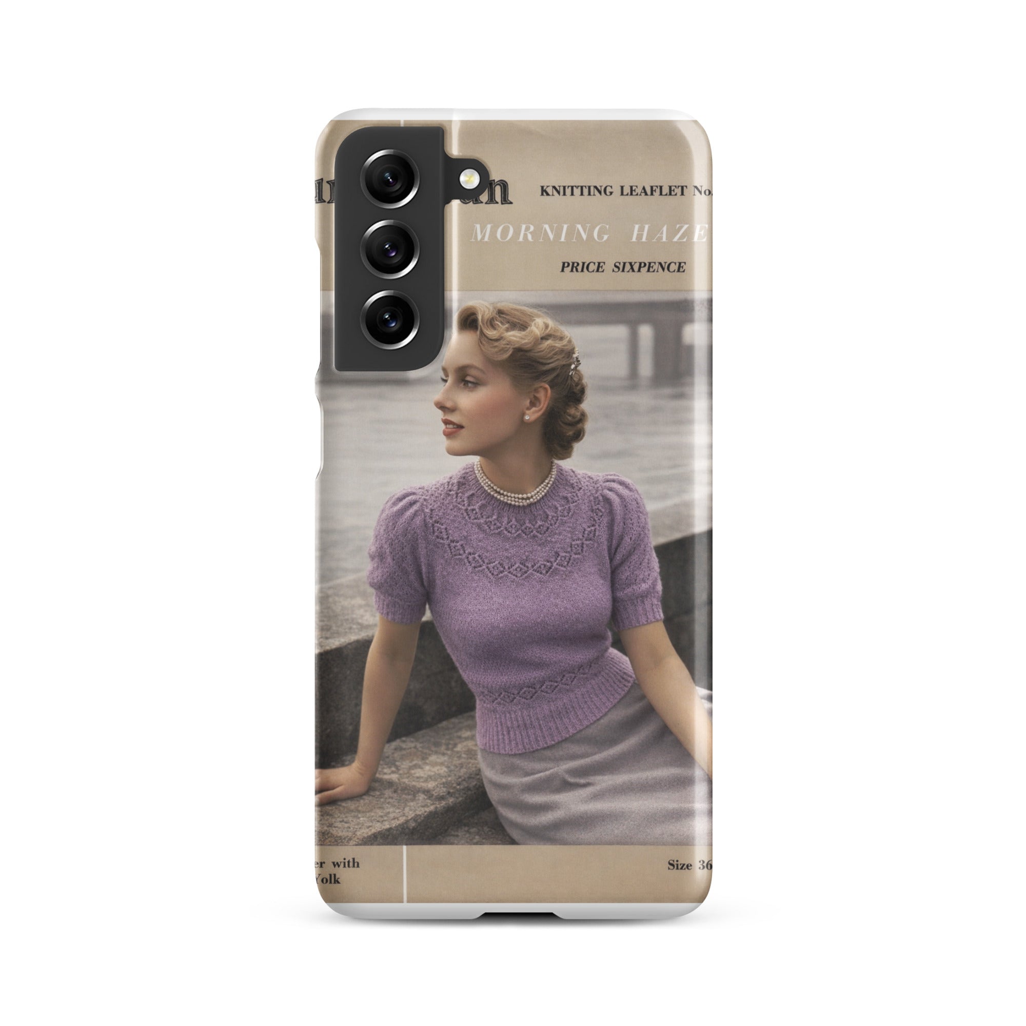 Vintage Ranunculus Phone Case for Samsung® - Sitting Pretty Knits