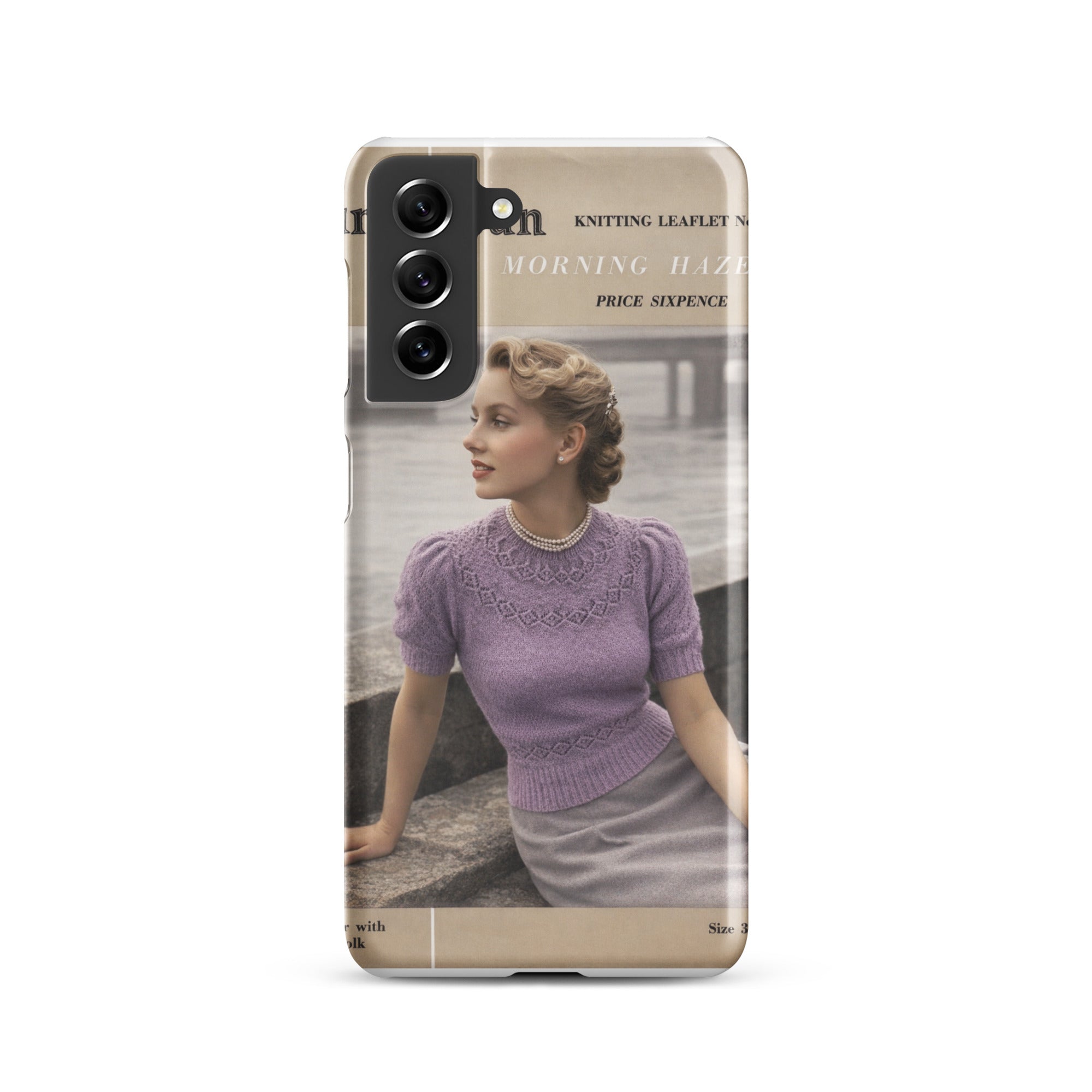 Vintage Ranunculus Phone Case for Samsung® - Sitting Pretty Knits