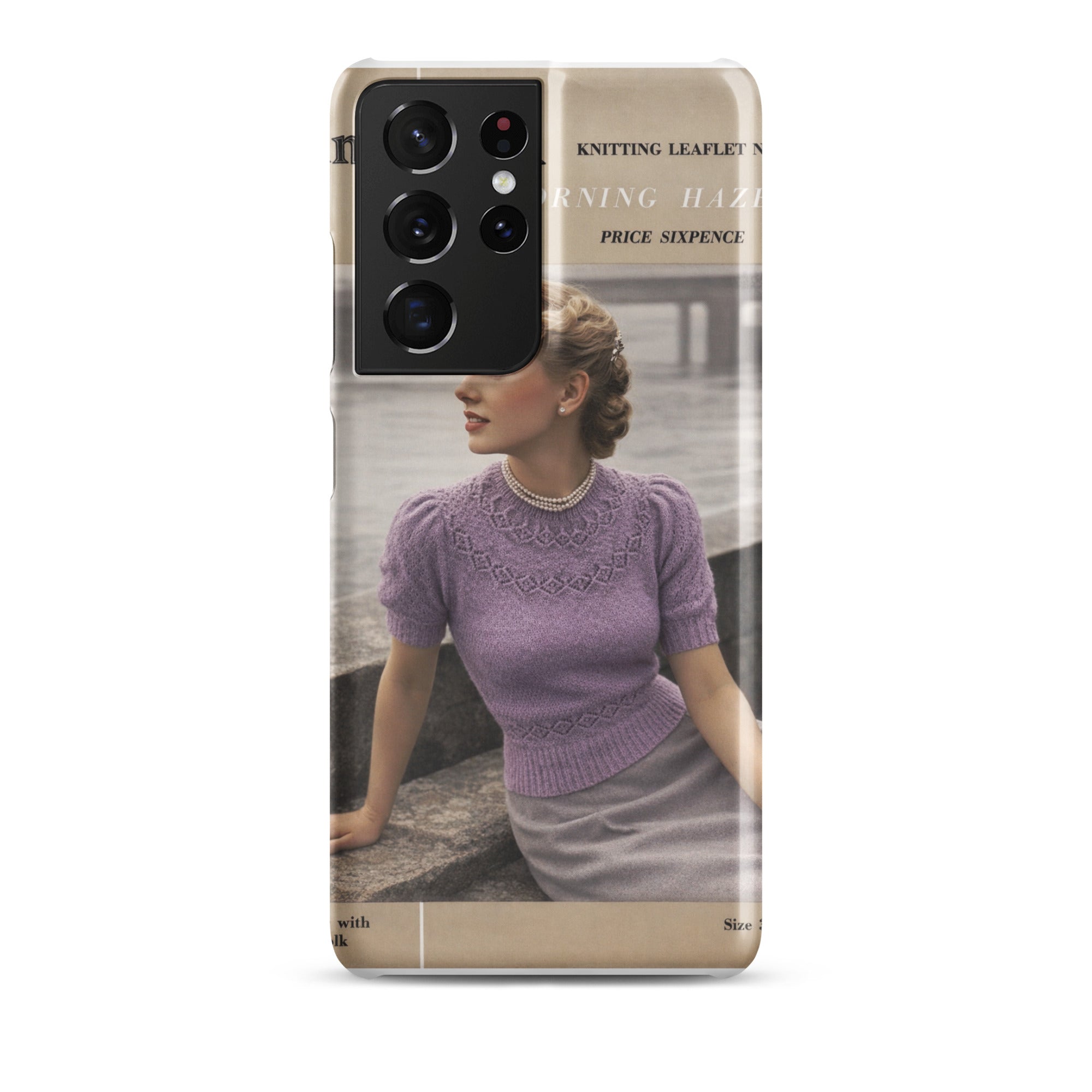 Vintage Ranunculus Phone Case for Samsung® - Sitting Pretty Knits