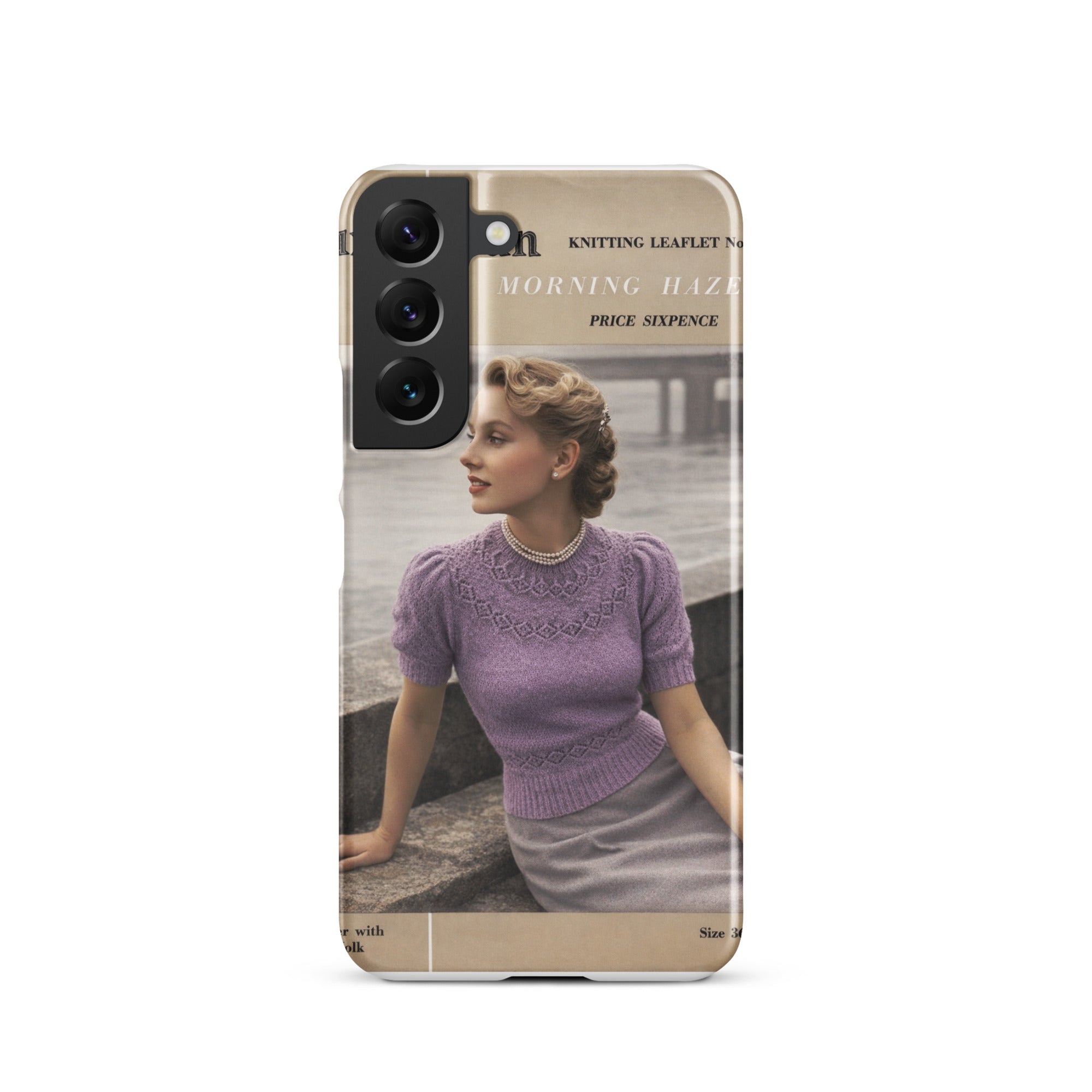 Vintage Ranunculus Phone Case for Samsung® - Sitting Pretty Knits