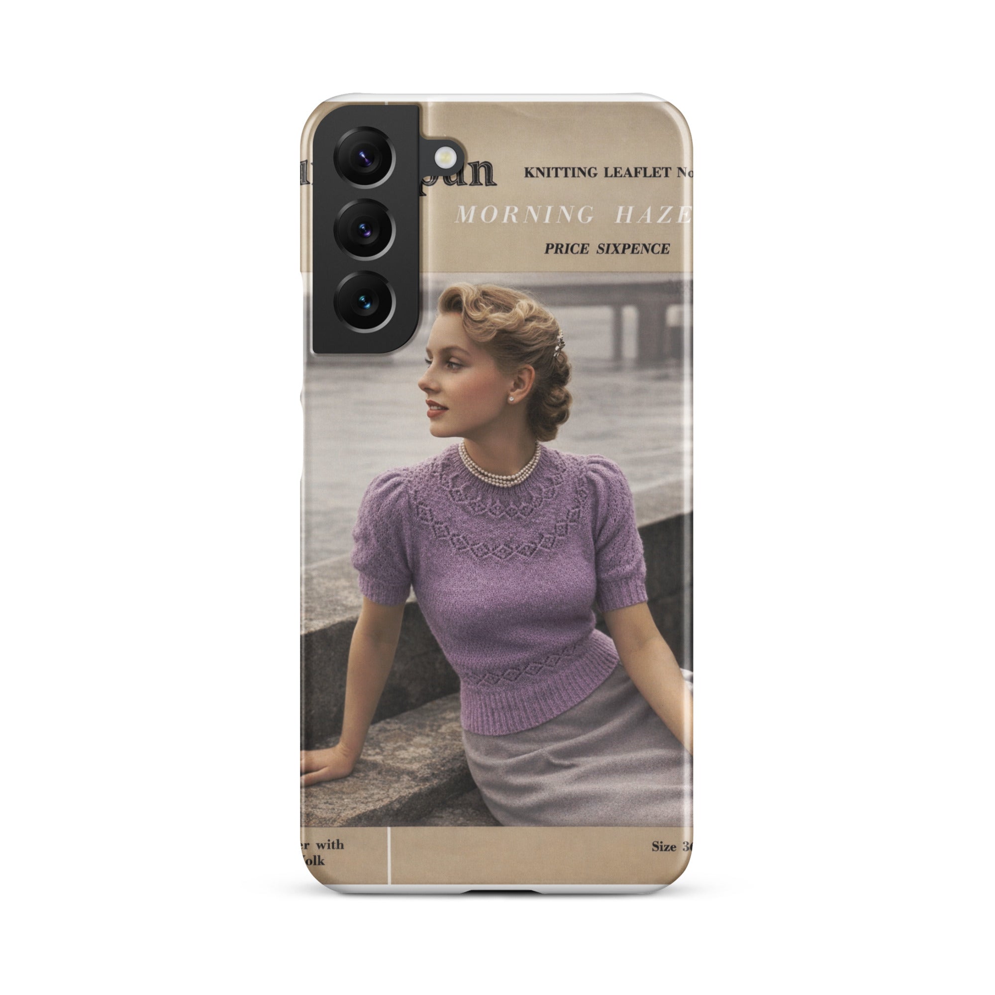 Vintage Ranunculus Phone Case for Samsung® - Sitting Pretty Knits