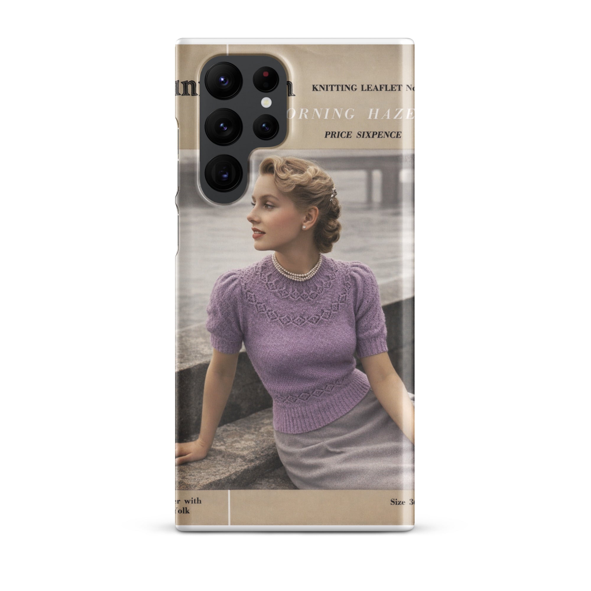 Vintage Ranunculus Phone Case for Samsung® - Sitting Pretty Knits
