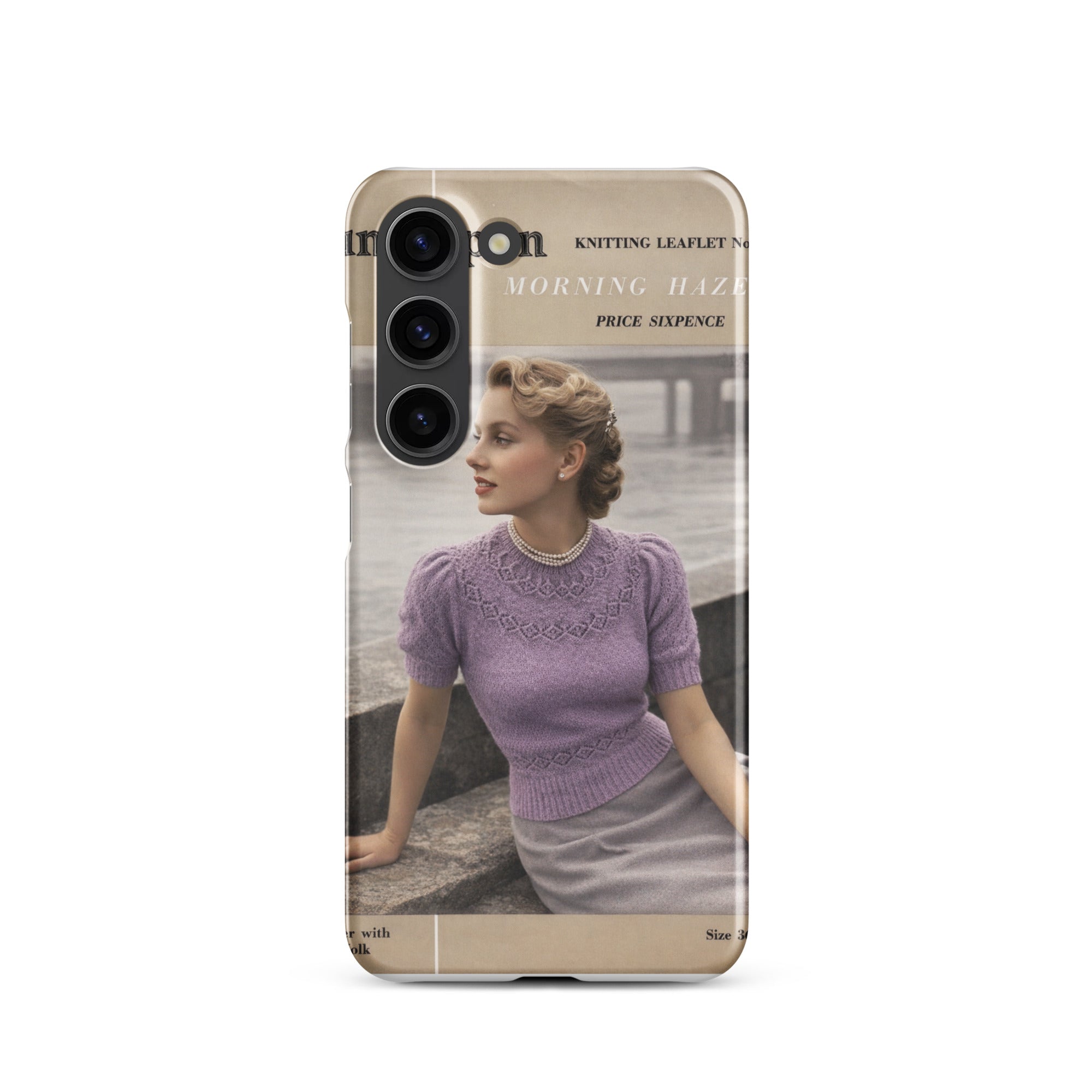 Vintage Ranunculus Phone Case for Samsung® - Sitting Pretty Knits