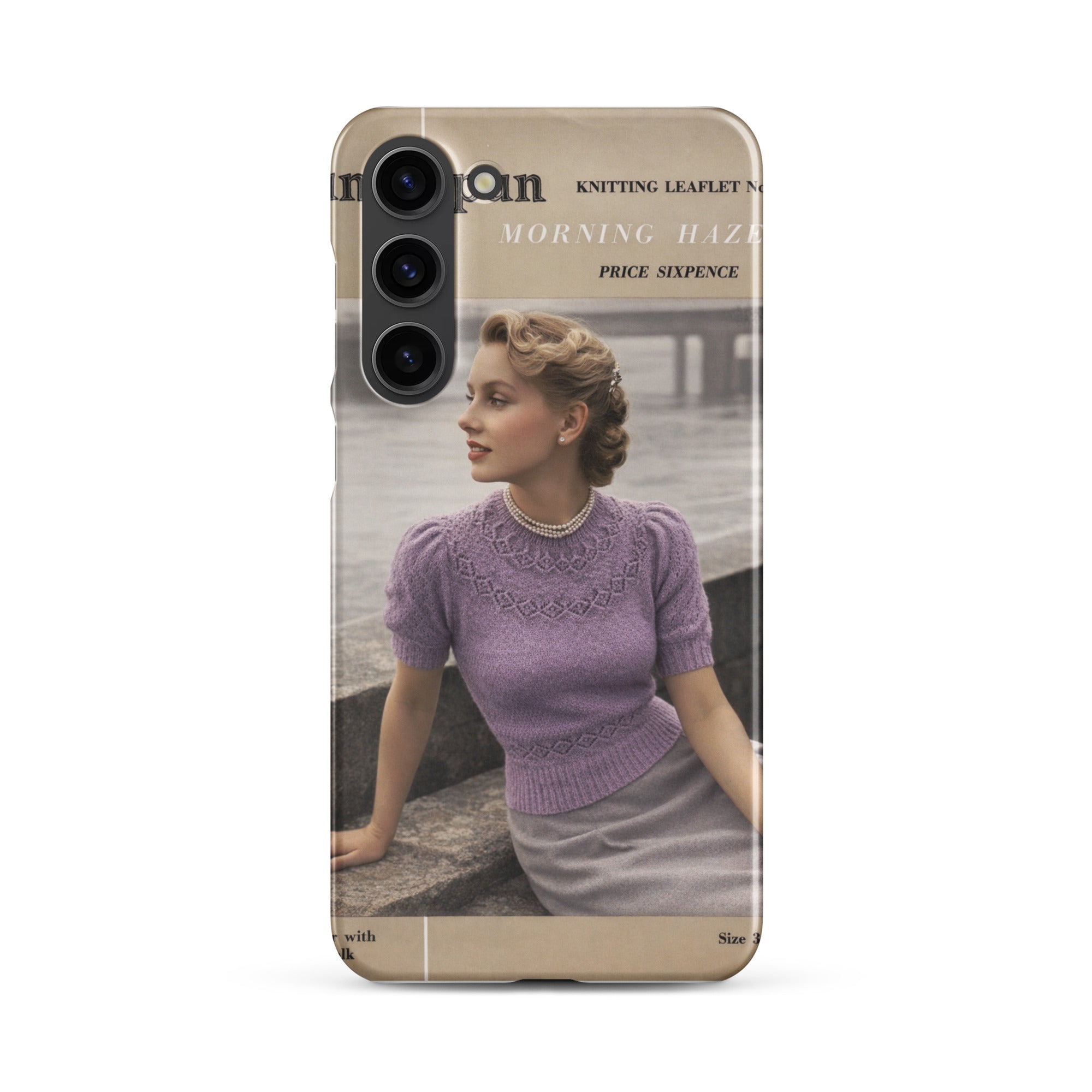 Vintage Ranunculus Phone Case for Samsung® - Sitting Pretty Knits