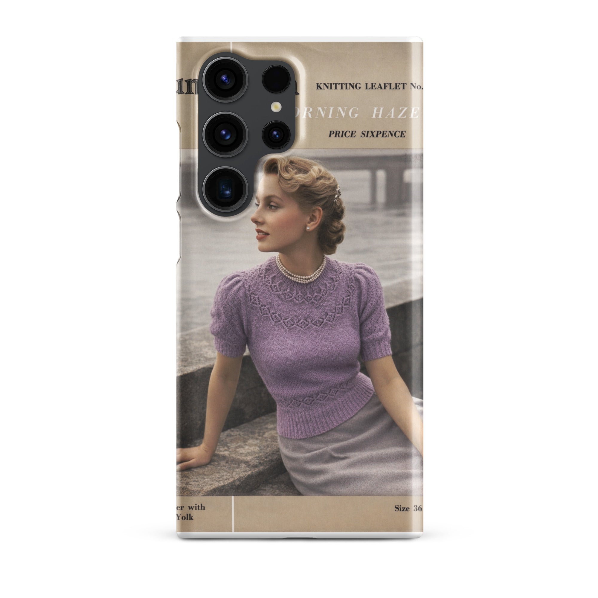 Vintage Ranunculus Phone Case for Samsung® - Sitting Pretty Knits